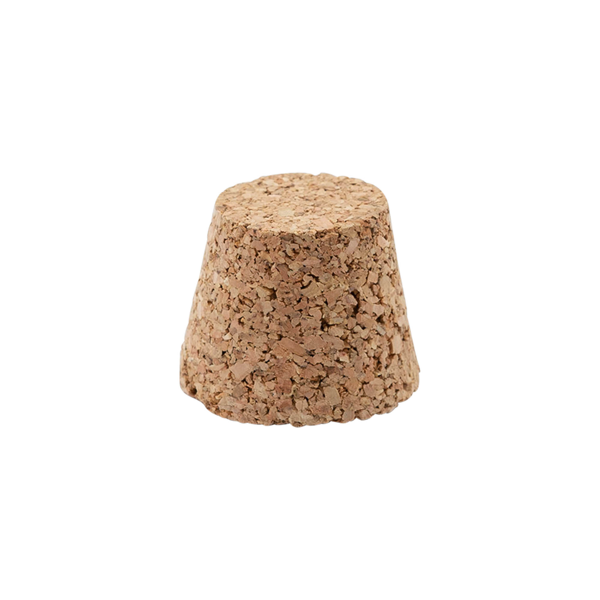 Tapered cork 25-35 x 27, press cork, beige, for opening: cork
