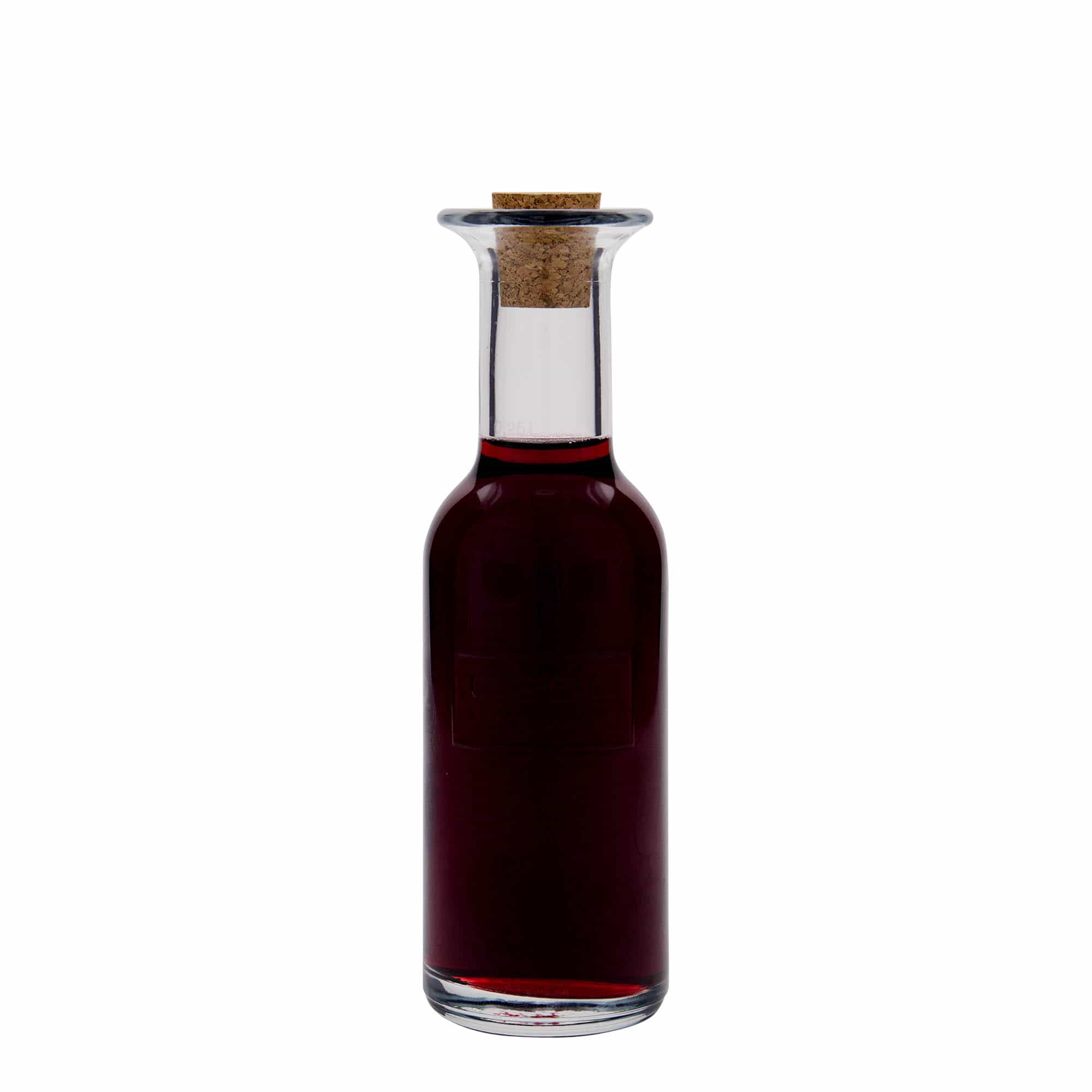 250 ml glass bottle 'Optima Fine Wine', closure: cork