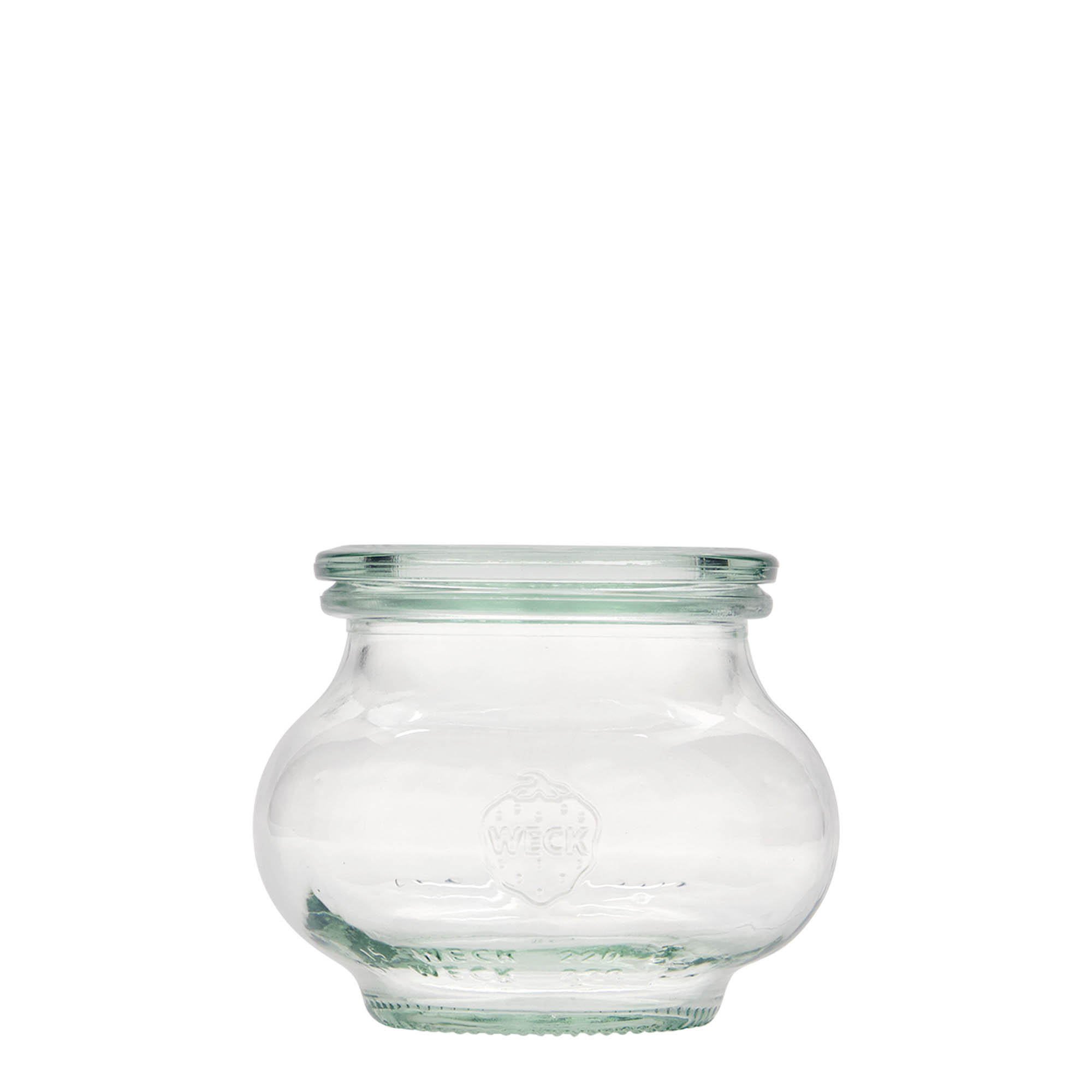 6x 220 ml WECK decorative jar with glass lid RR 60