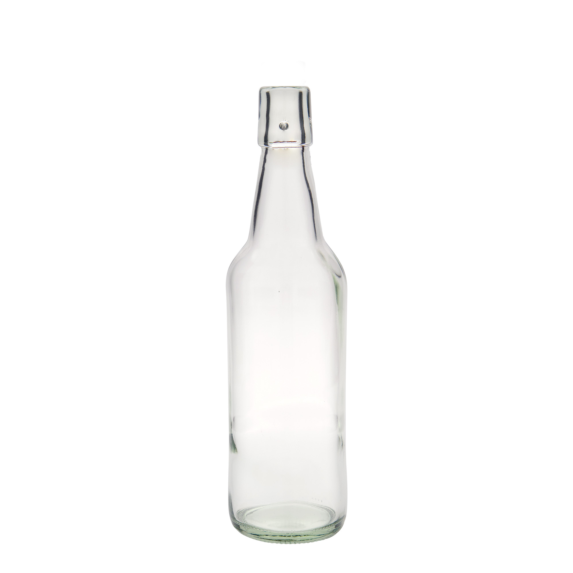 500 ml beer bottle, glass, opening: swing top closure 500 ml beer bottle, glass, opening: swing top closure