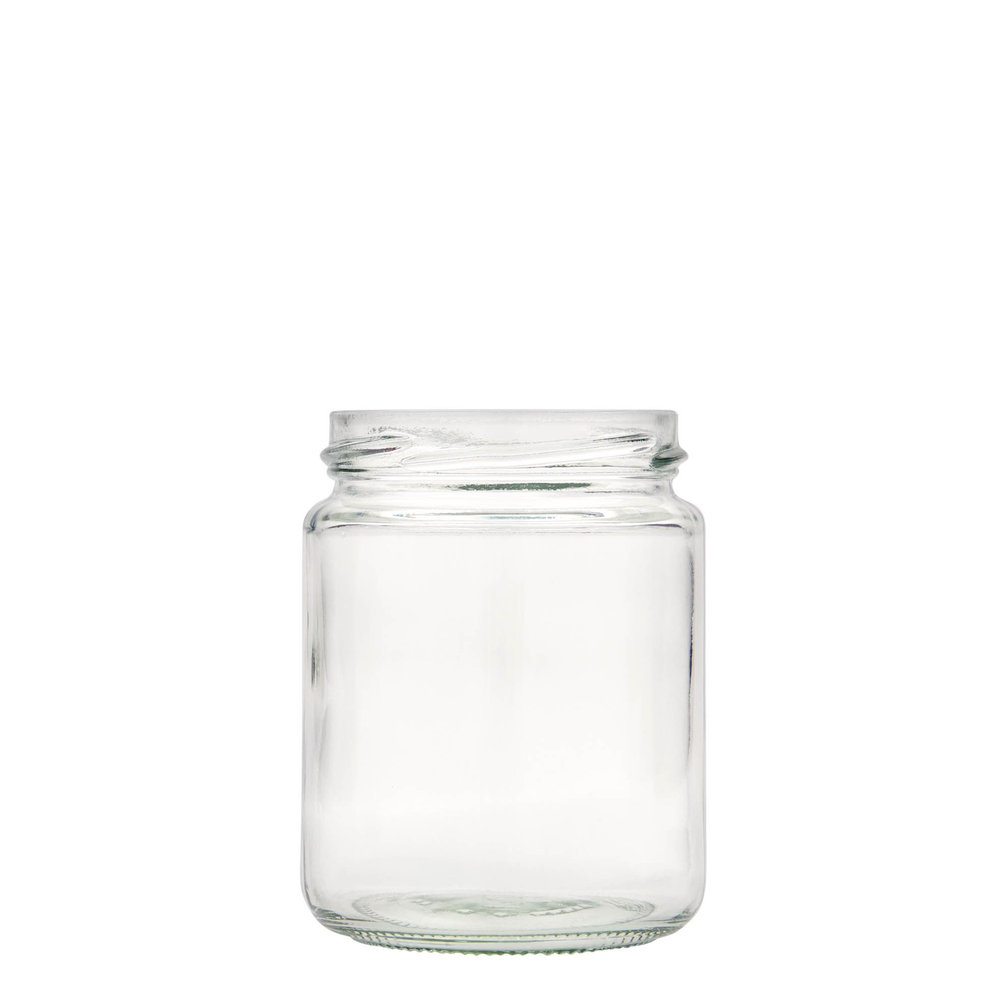 275 ml tall round glass, opening: Twist-off (TO 66) 275 ml tall round glass, opening: Twist-off (TO 66)