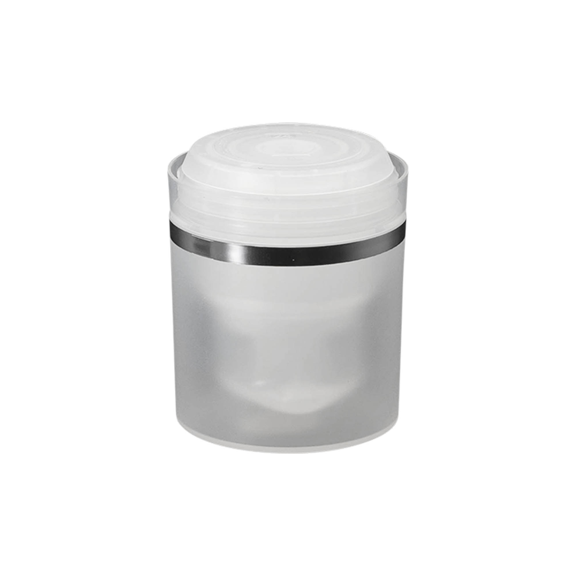 Airless Dispenser Pump Head 'Mezzo', PP Plastic, natural Airless Dispenser Pump Head 'Mezzo', PP Plastic, natural