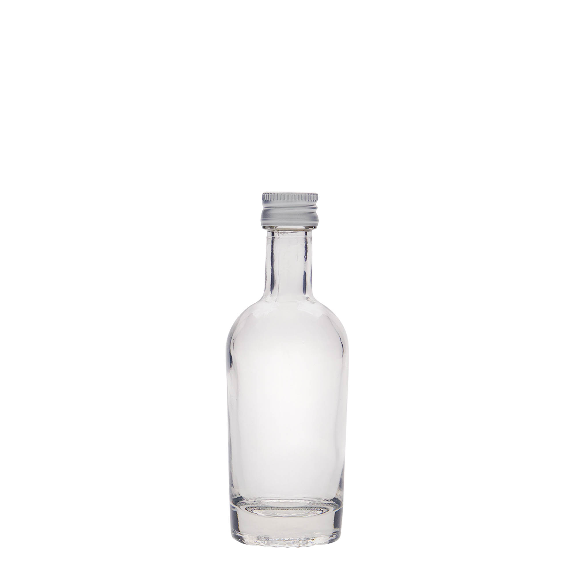 50 ml glass bottle 'Pepe', opening: PP 18
