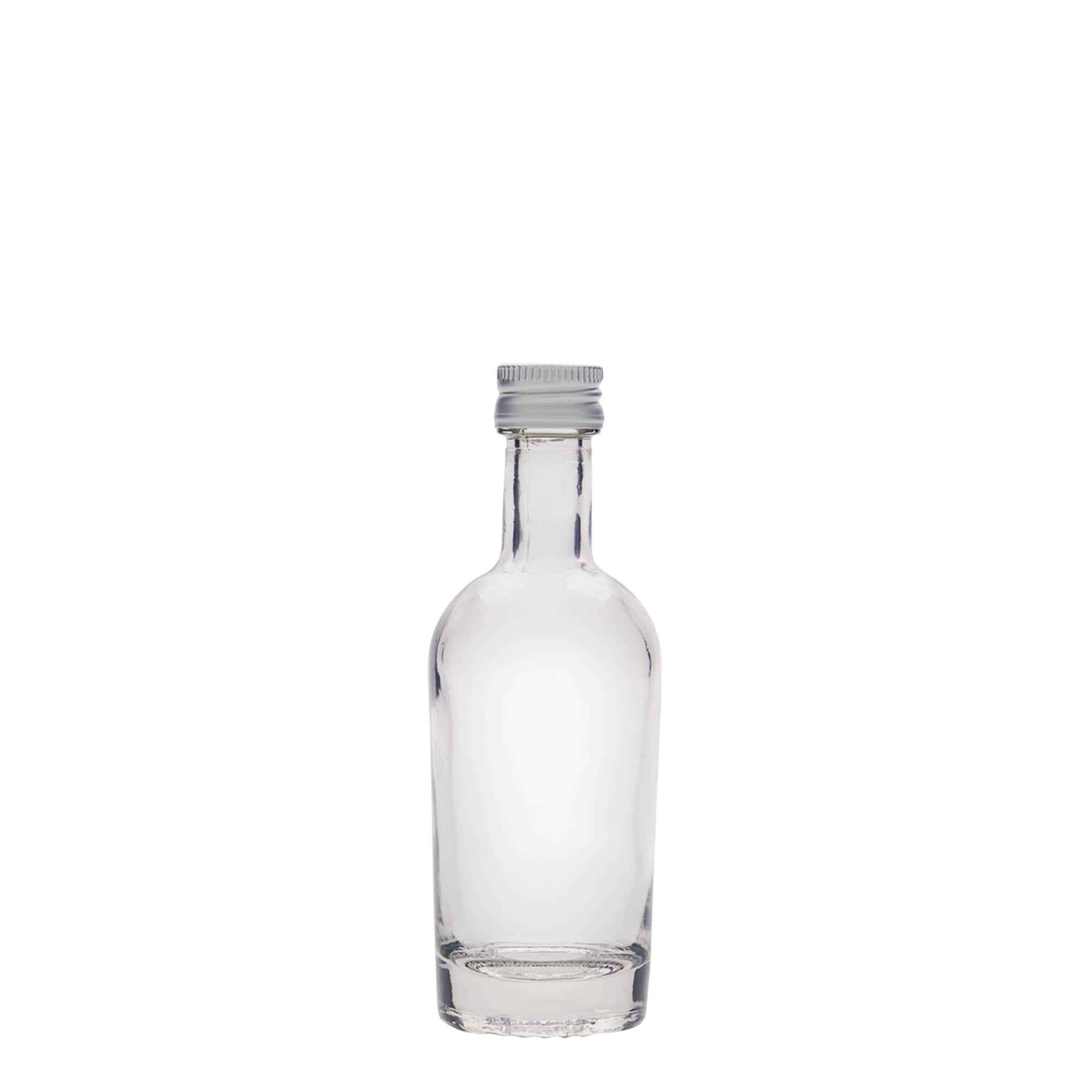 50 ml glass bottle 'Pepe', opening: PP 18