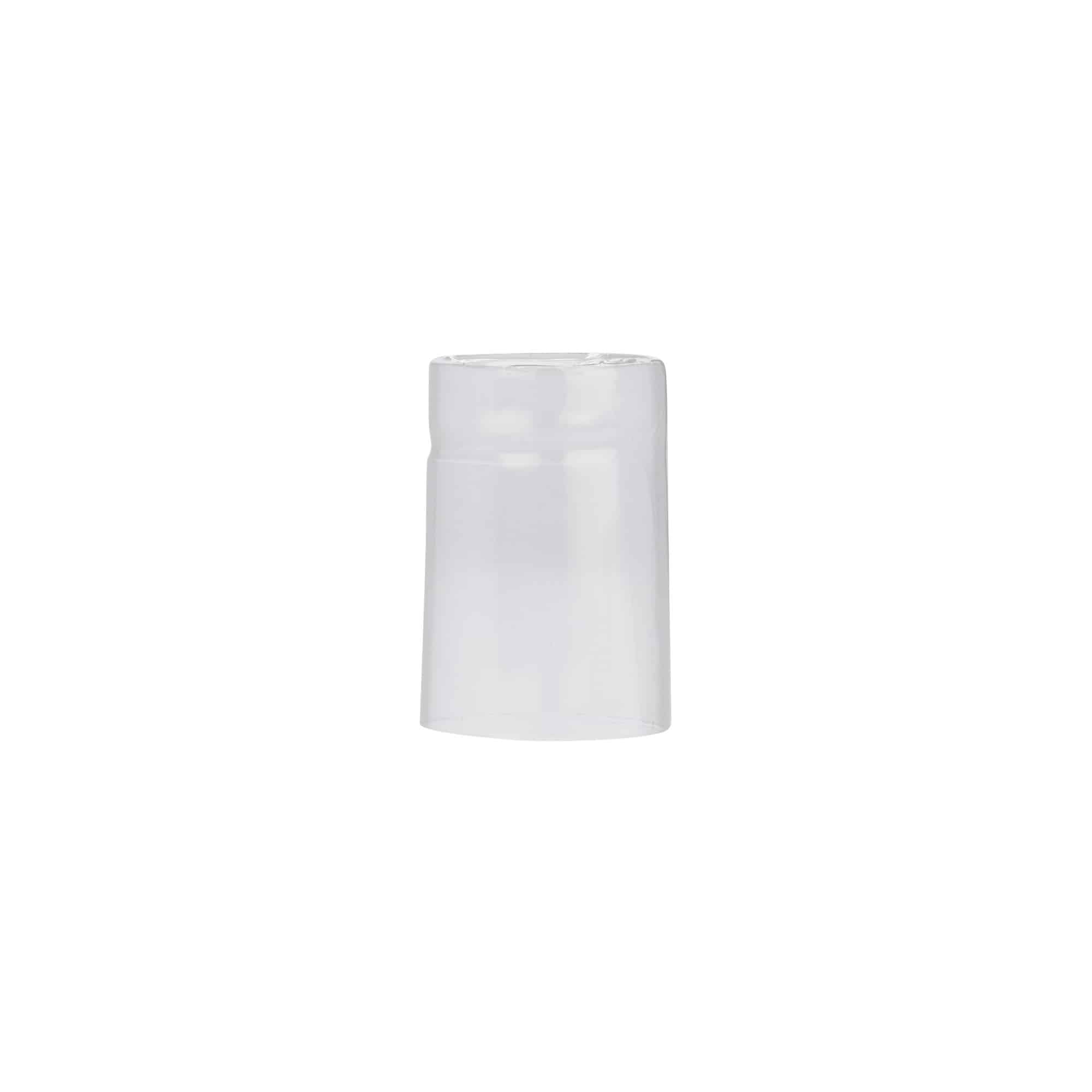 Shrink capsule 22x35, PVC plastic