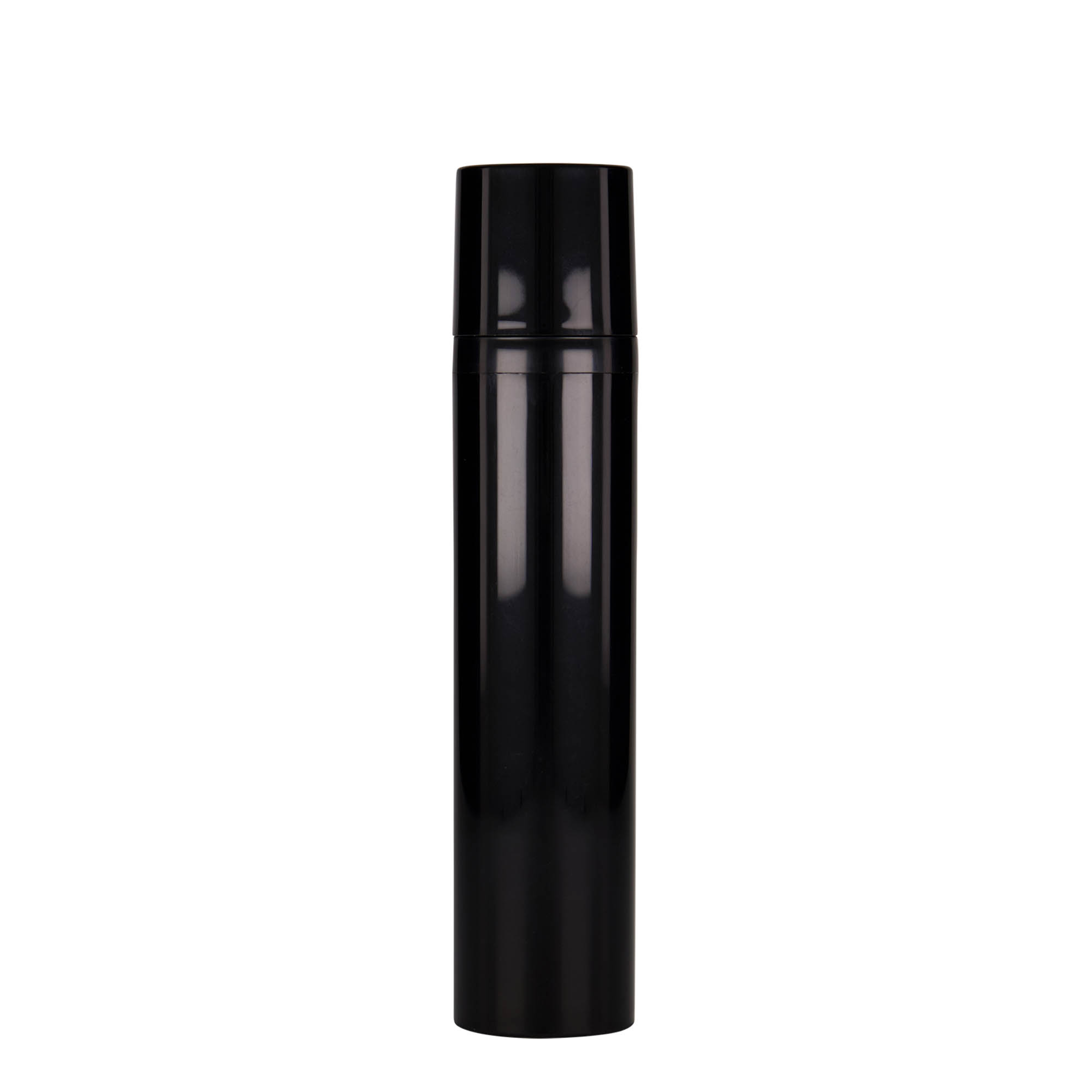 100 ml Airless Dispenser 'Mezzo', black PP plastic 100 ml Airless Dispenser 'Mezzo', black PP plastic