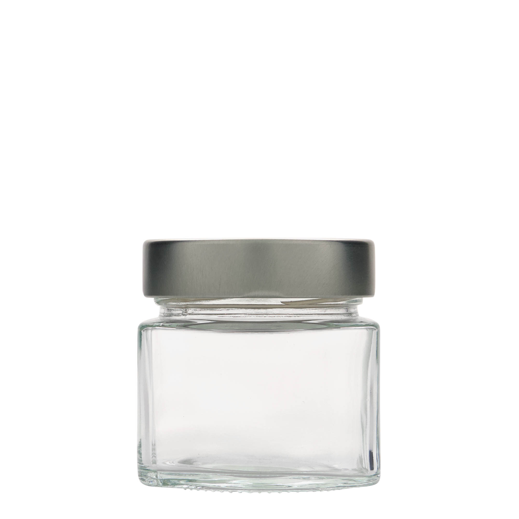 212 ml square glass 'Kimba', opening: Extra-Deep-Twist-Off (EDTO 70) 212 ml square glass 'Kimba', opening: Extra-Deep-Twist-Off (EDTO 70)