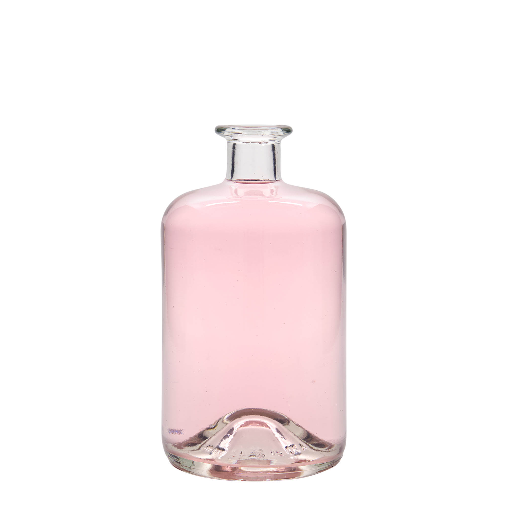 700 ml glass bottle apothecary, opening: cork