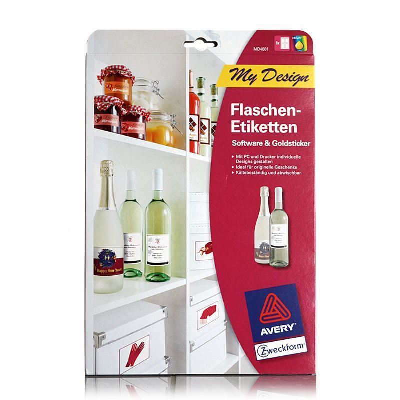 Self-adhesive labels, 20 sheets, paper, white Self-adhesive labels, 20 sheets, paper, white