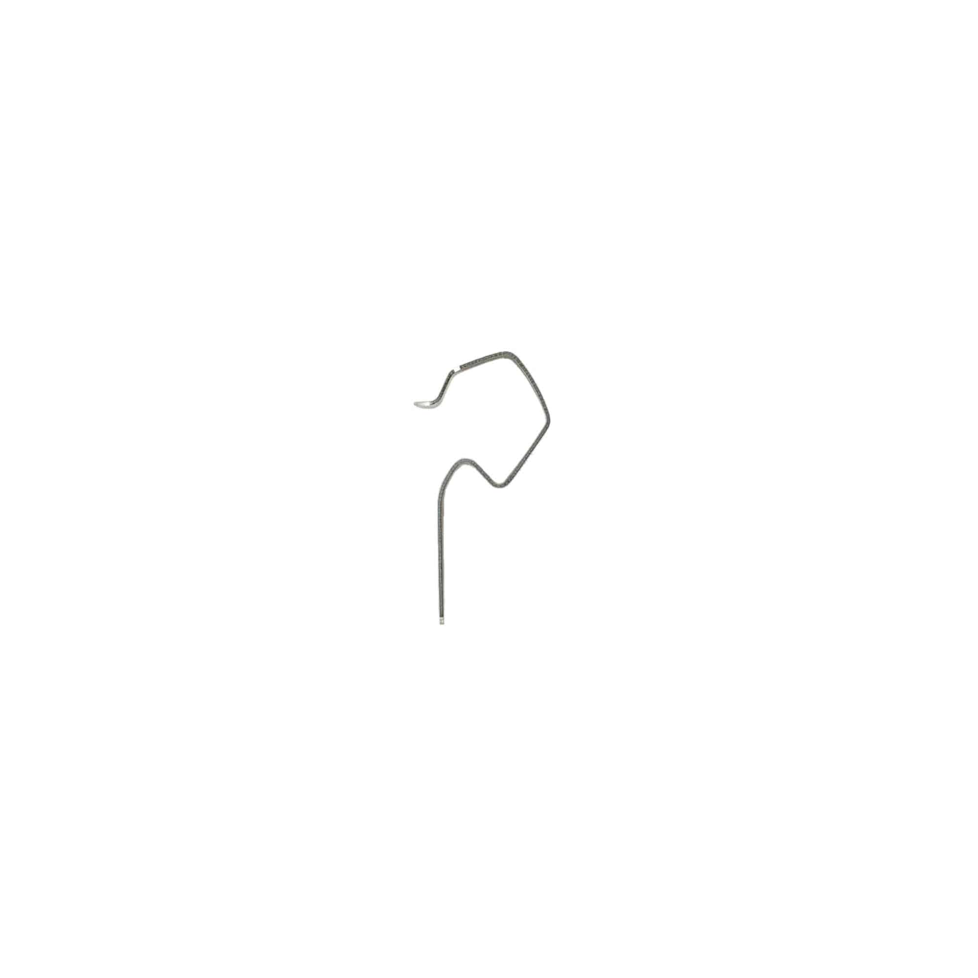 WECK clip #, stainless steel, silver
