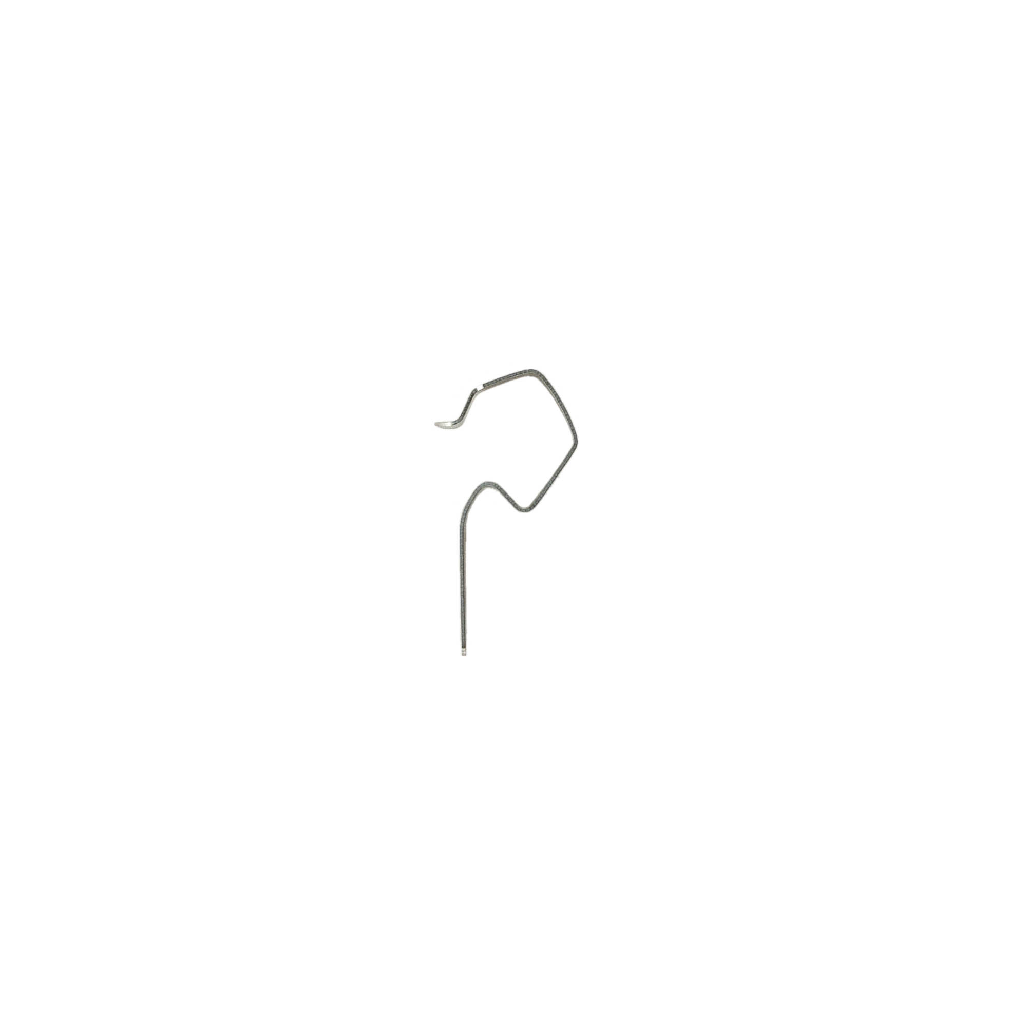WECK clip, stainless steel, silver