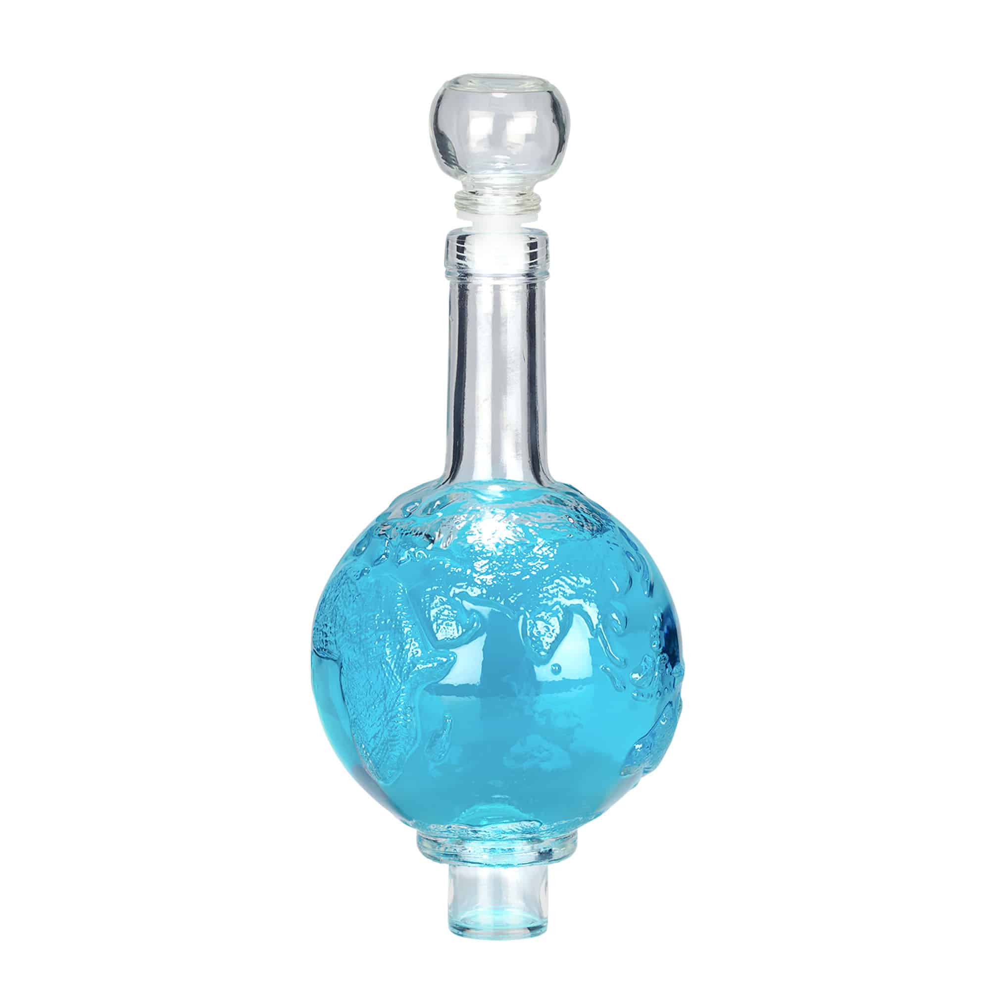 500 ml glass bottle 'Globus', opening: cork