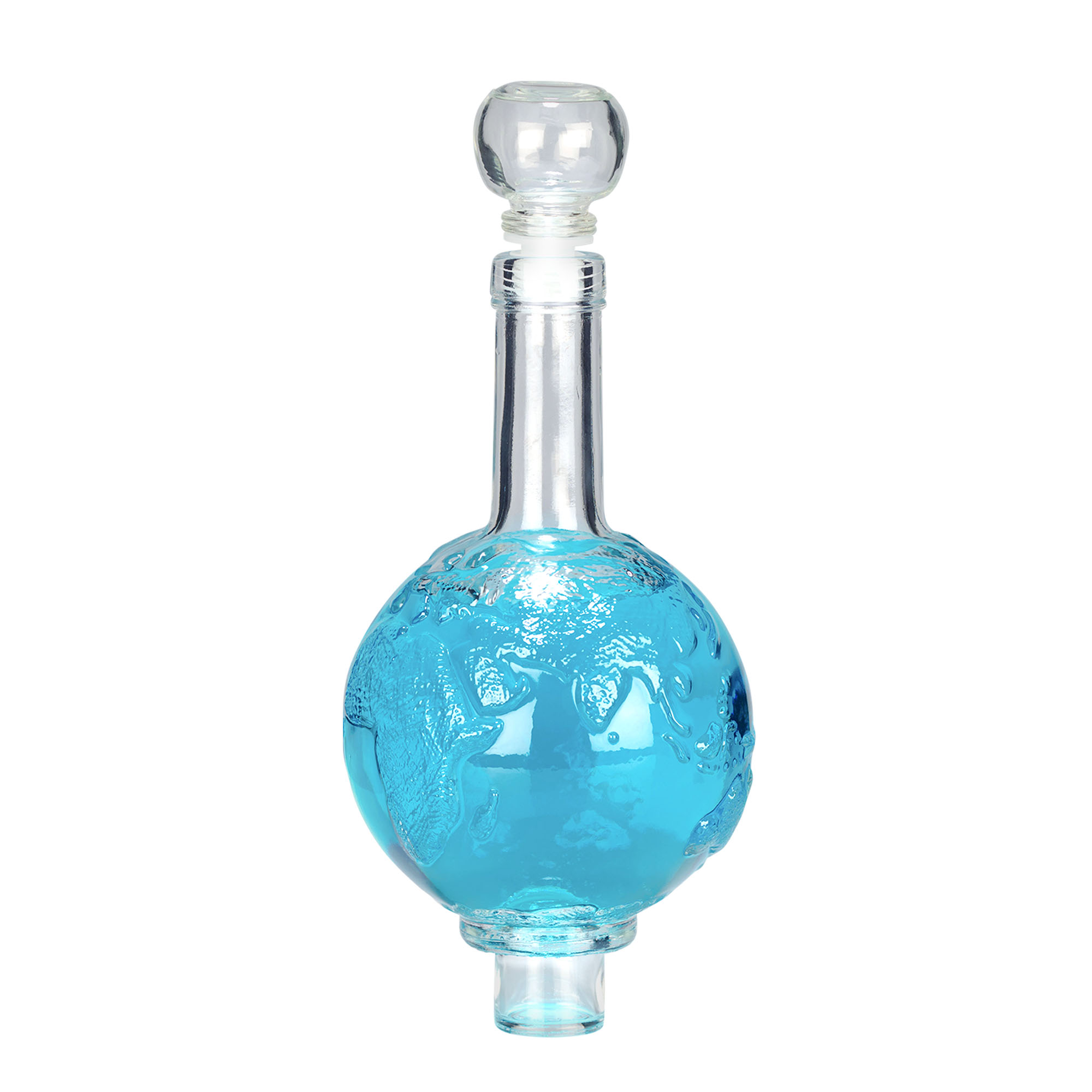 500 ml glass bottle ‘Globus’, opening: cork