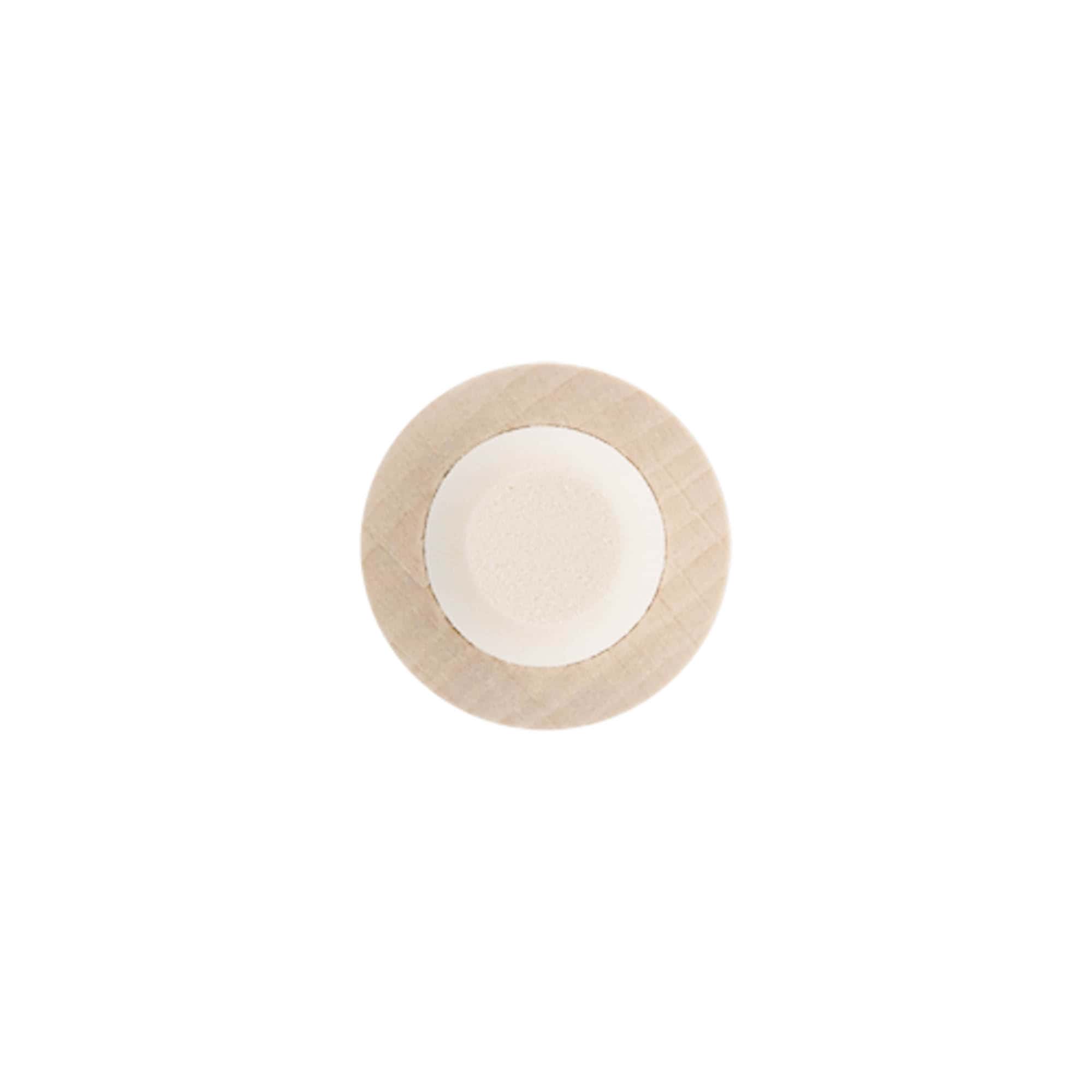 Handle corks 18 mm, wood/plastic, for opening: cork