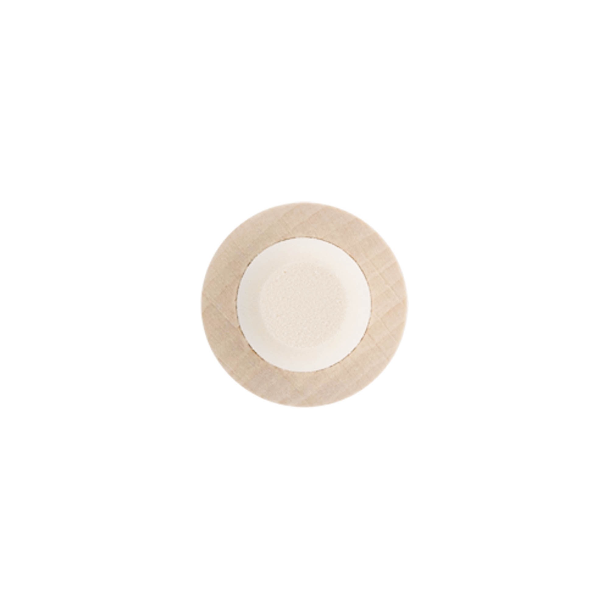Handle corks 18 mm, wood/plastic, for opening: cork