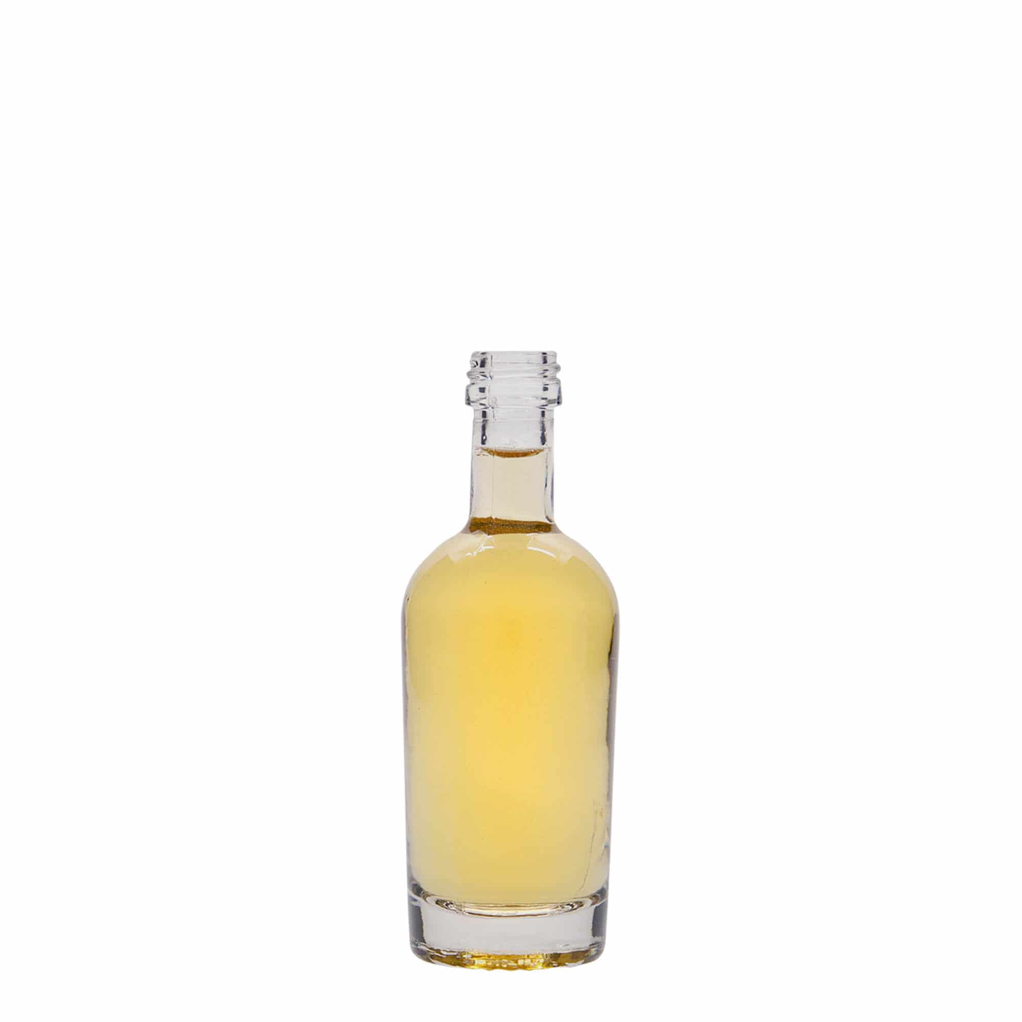 50 ml glass bottle 'Pepe', opening: PP 18