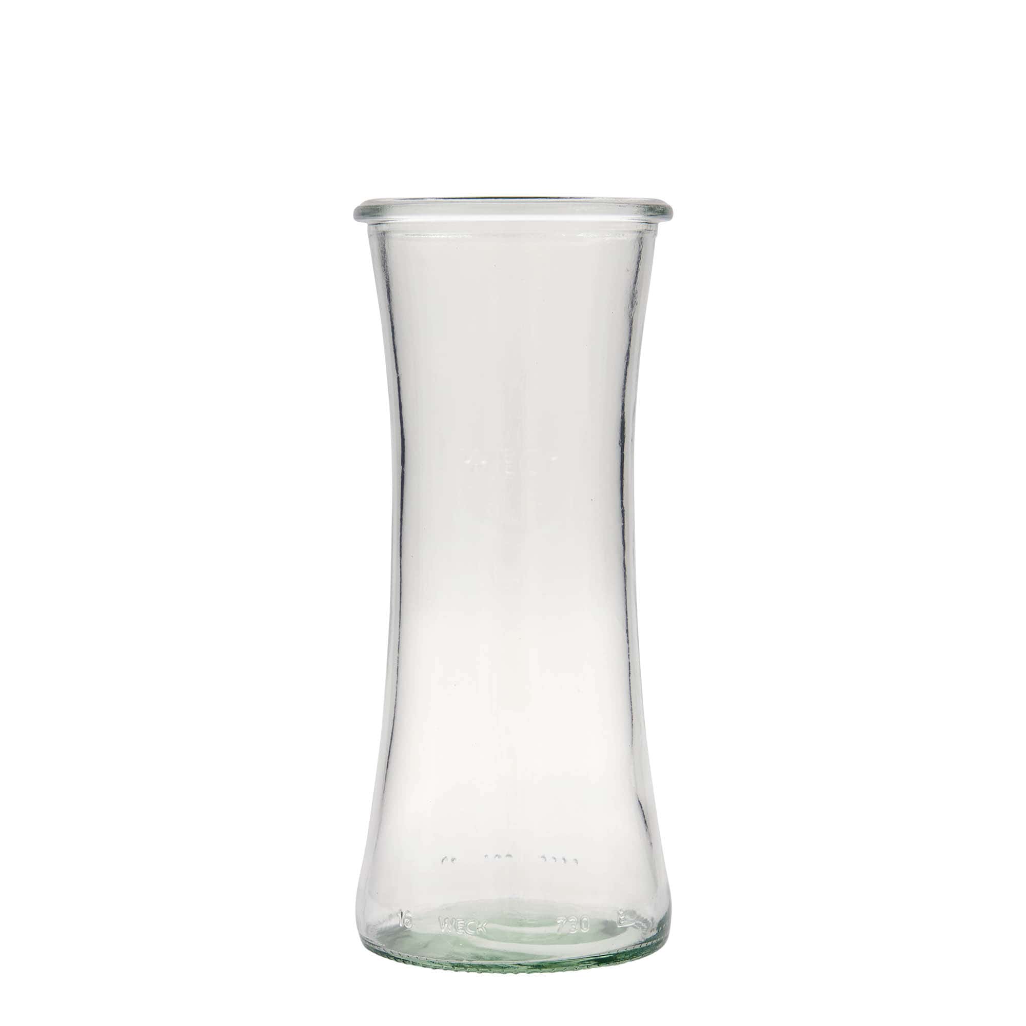 6x 730 ml WECK gourmet jar with glass lid RR 80