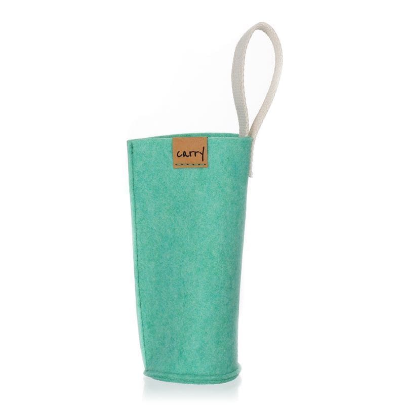 CARRY Sleeve, fabric, mint green