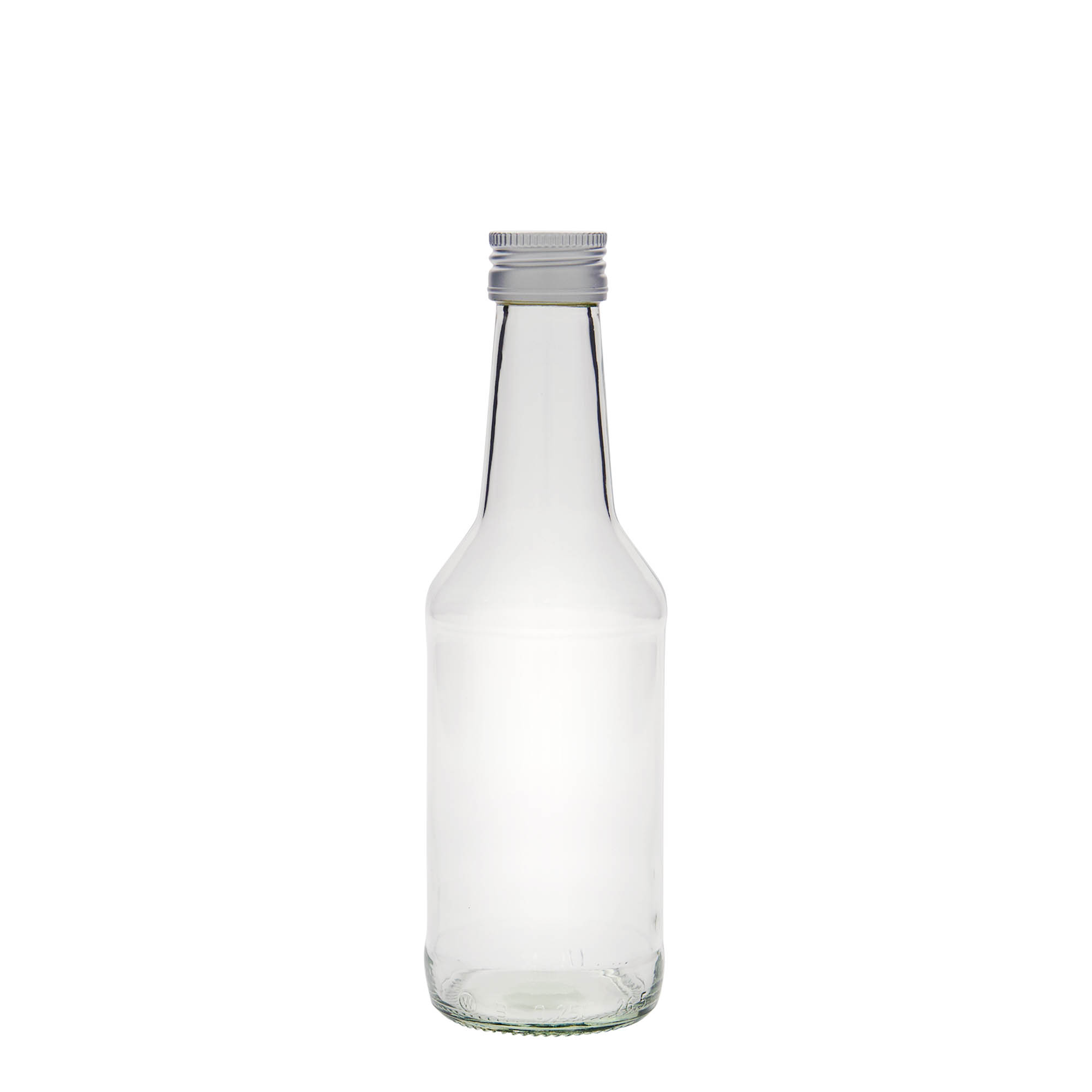 250 ml glass bottle ‘Nils’, opening: PP 28