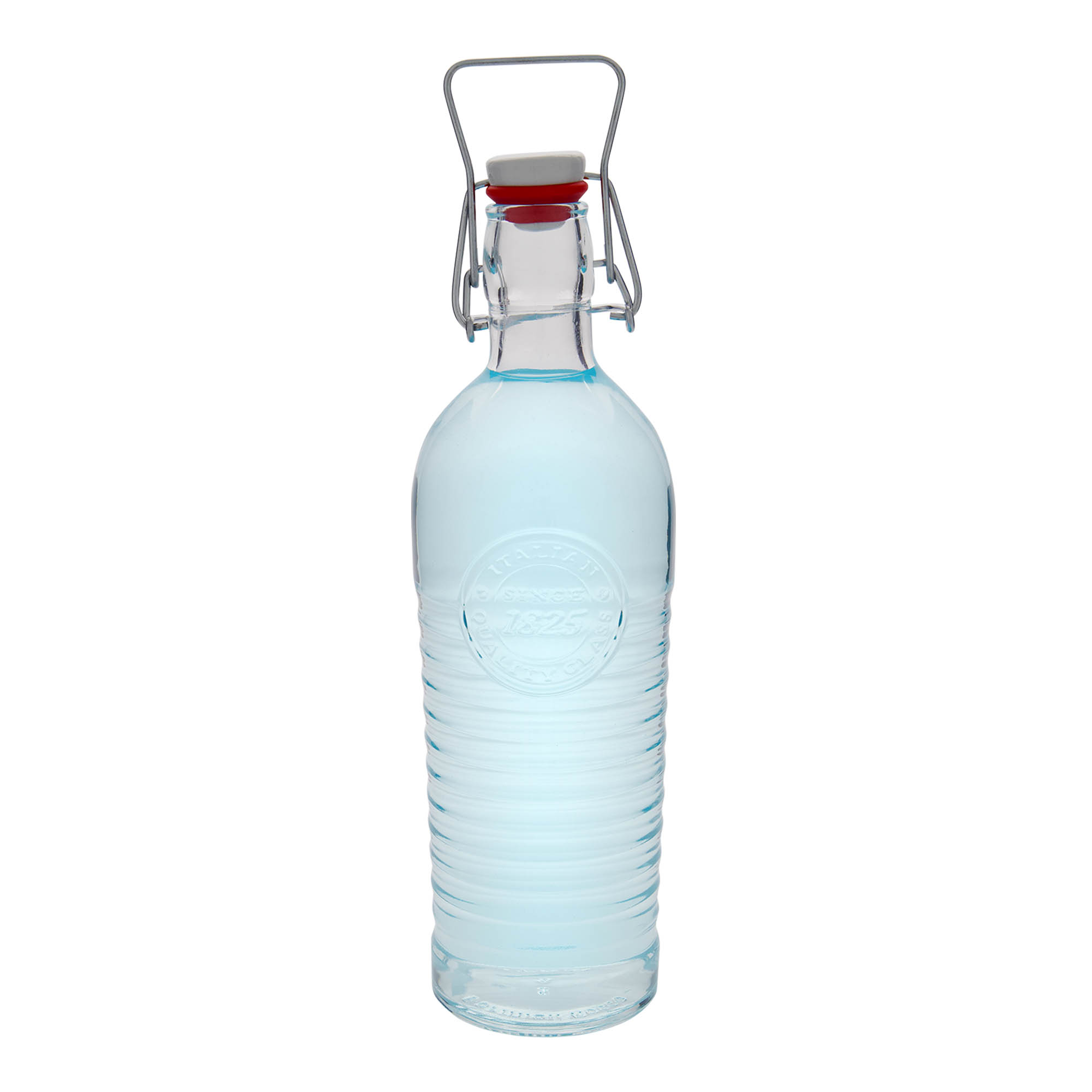 1,200 ml glass bottle 'Officina 1825', opening: swing top closure