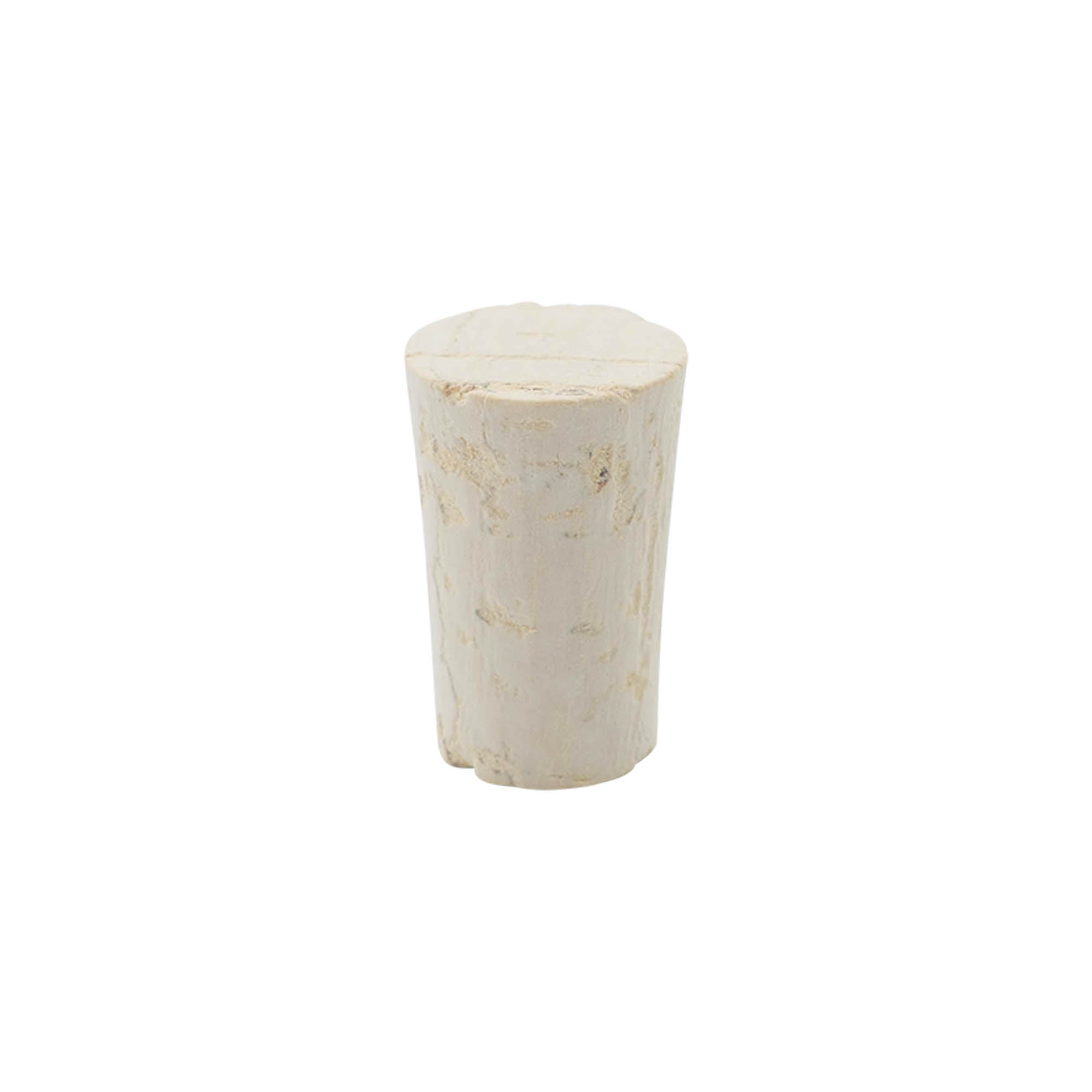 Tapered cork 17-21 x 33, press cork, beige, for opening: cork