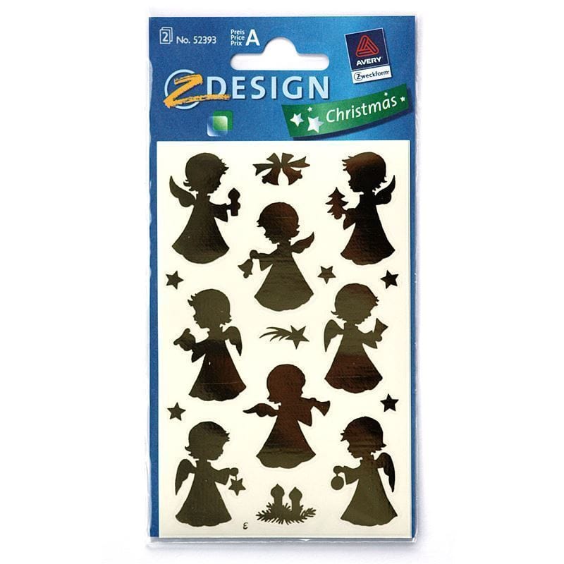 Zweckform Stickers 'Angel', paper, gold