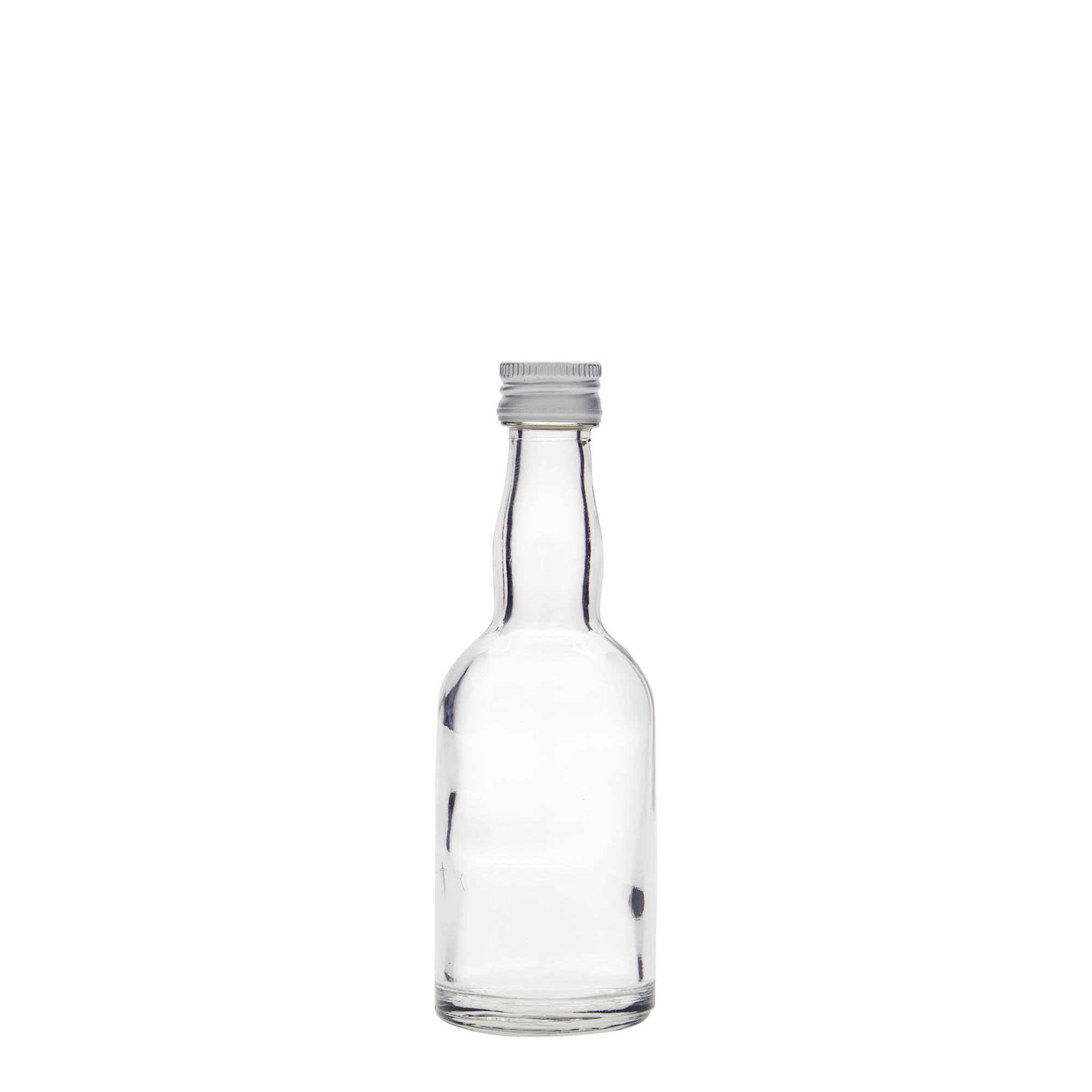 50 ml glass bottle 'Proba', opening: PP 18 50 ml glass bottle 'Proba', opening: PP 18