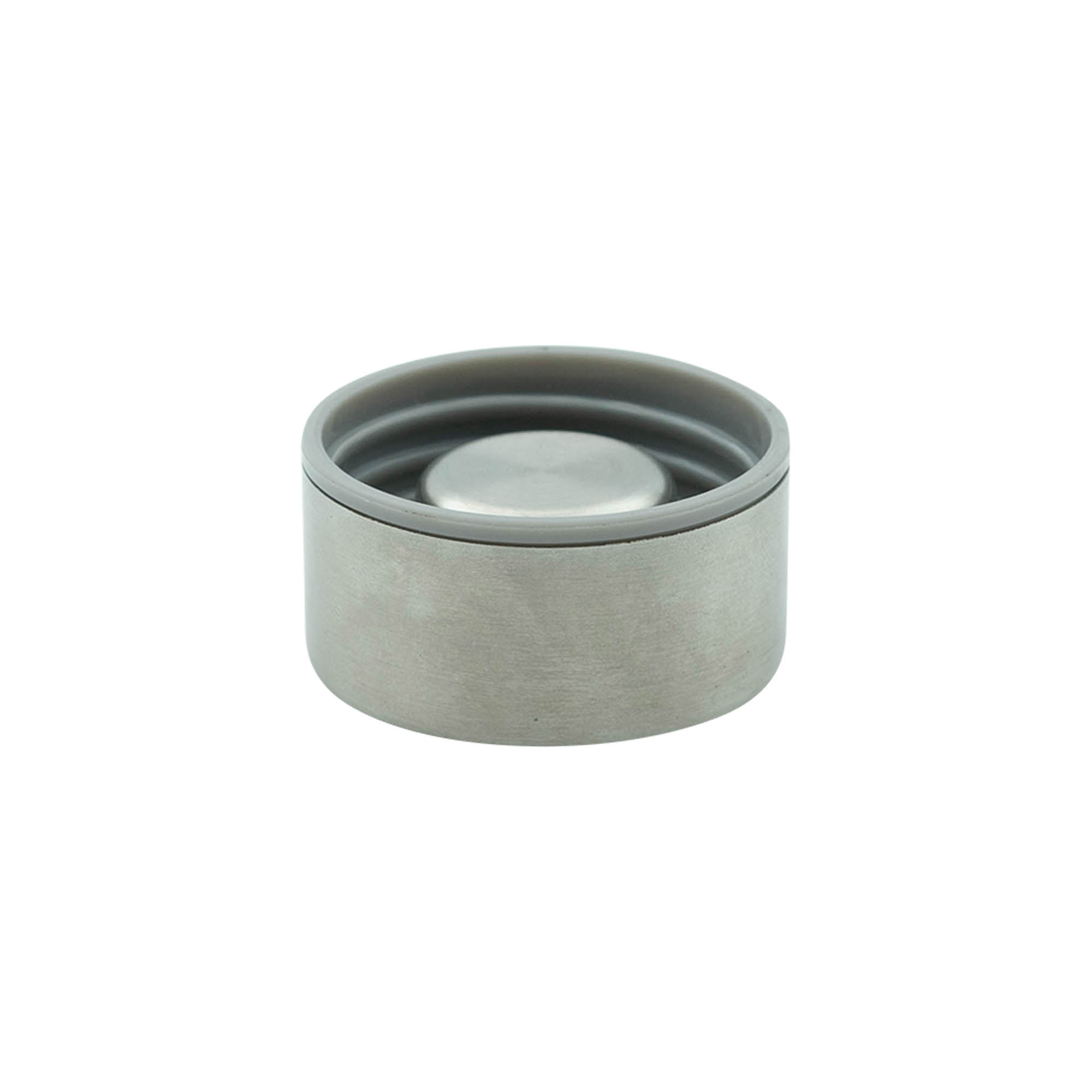 Screw cap 'Perseus', metal, silver Screw cap 'Perseus', metal, silver
