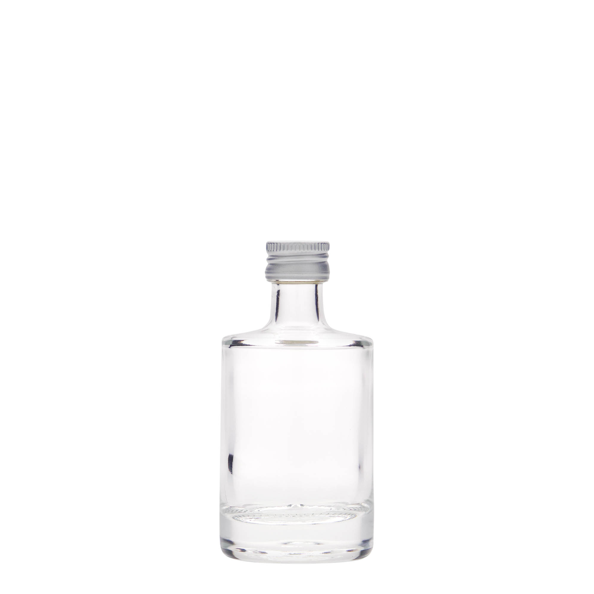 50 ml glass bottle 'Aventura', opening: PP 18 50 ml glass bottle 'Aventura', opening: PP 18