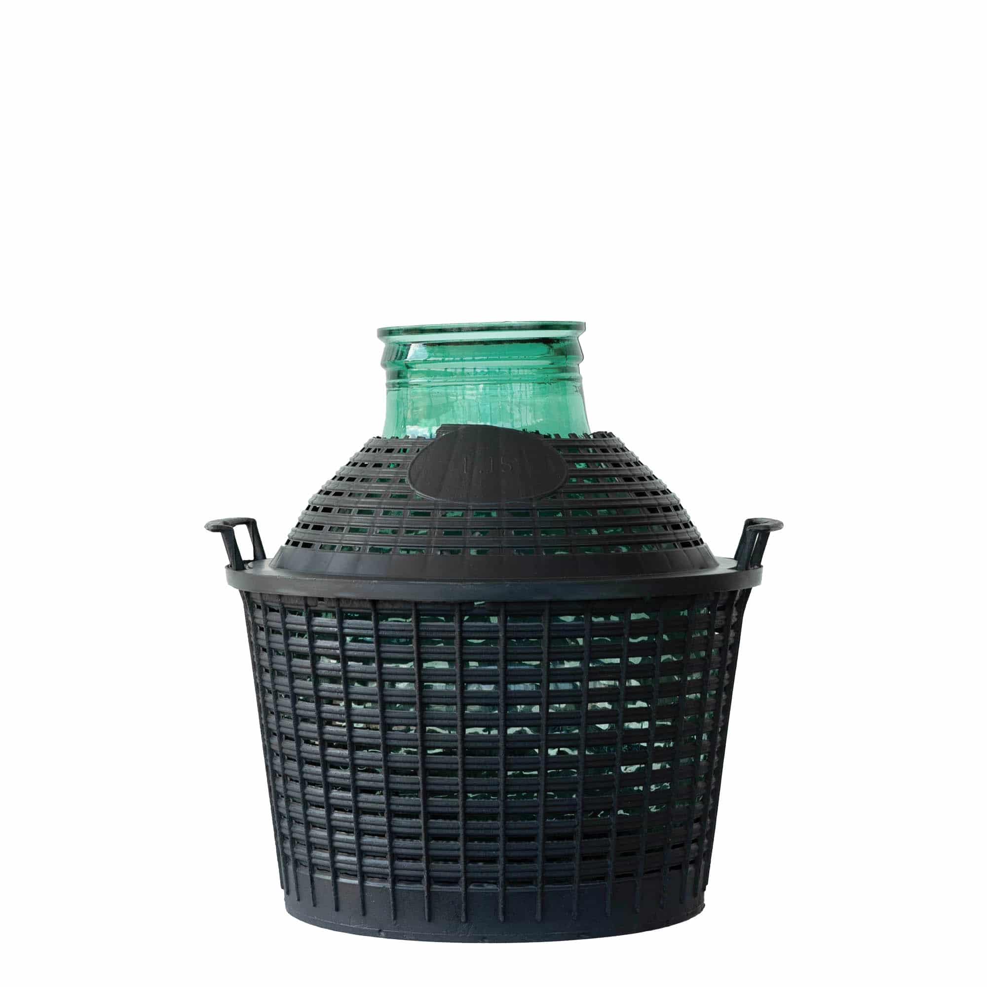 15 l wide-neck balloon bottle, glass, opening: slip lid