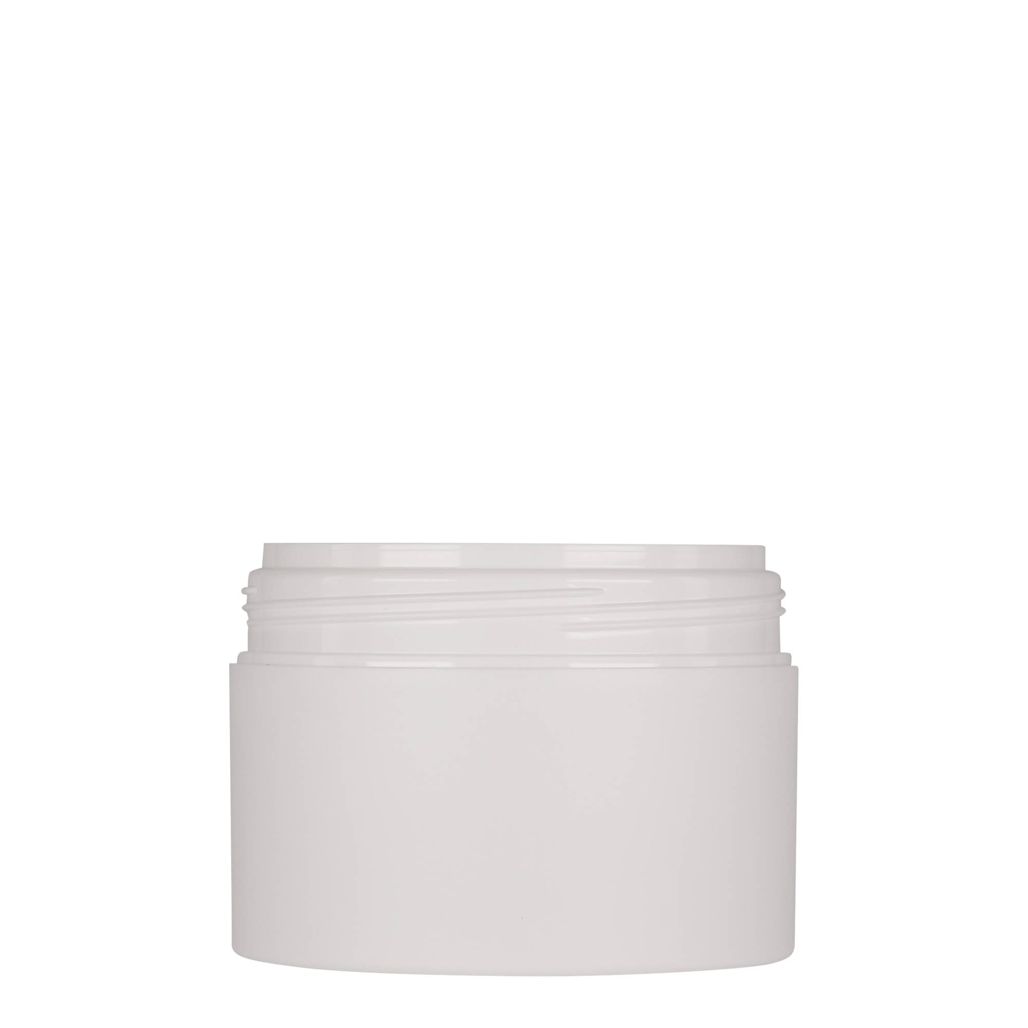 200 ml plastic jar 'Antonella', PP, white, opening: screw cap 200 ml plastic jar 'Antonella', PP, white, opening: screw cap