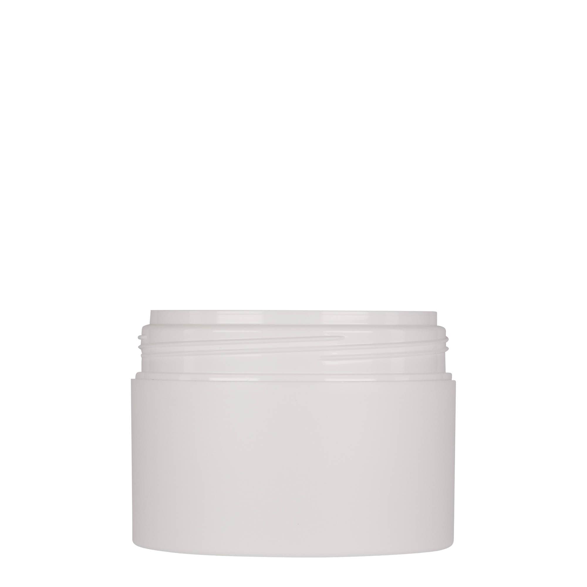 200 ml plastic jar 'Antonella', PP, white, opening: screw cap