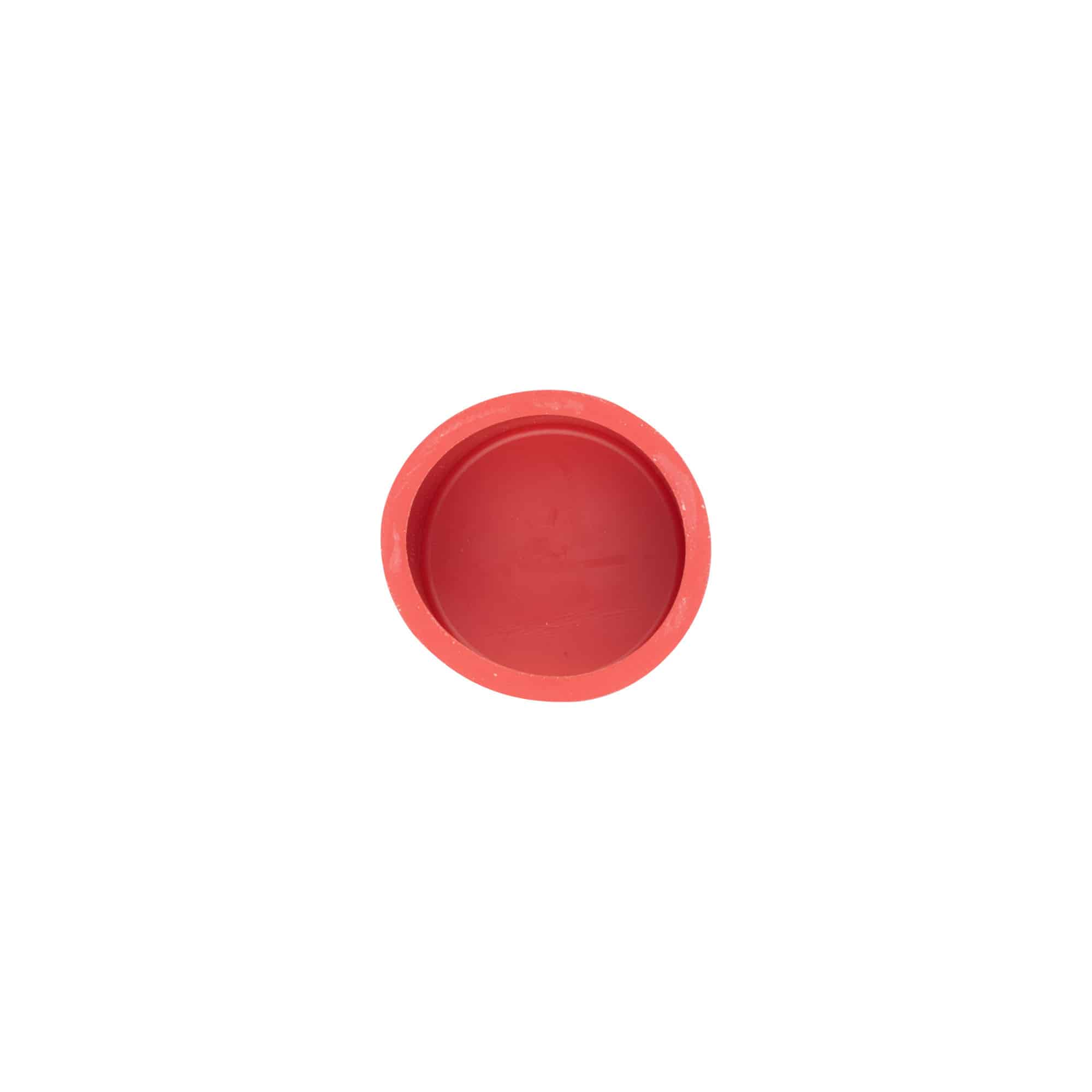 Bridge cap type 1, rubber, red Bridge cap type 1, rubber, red