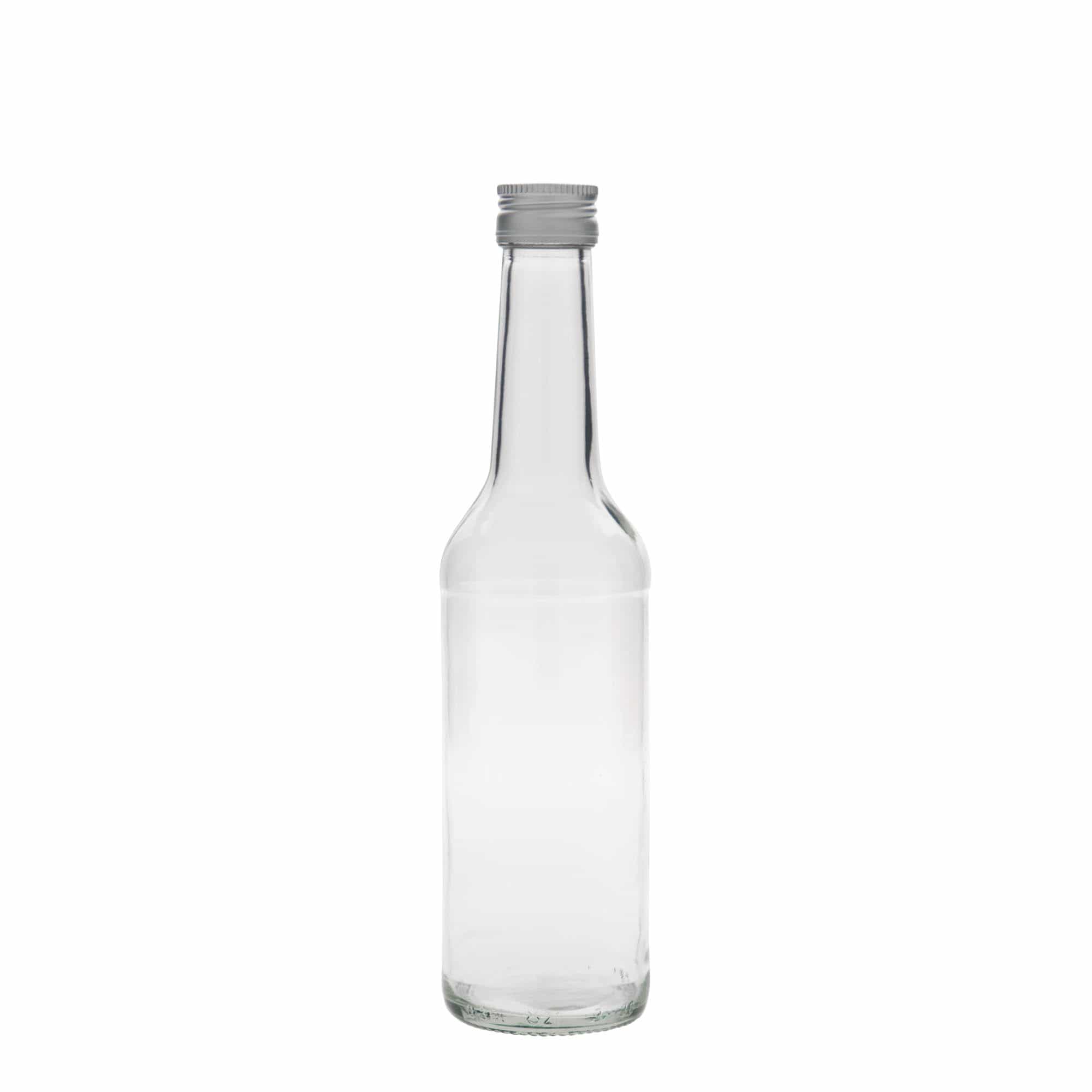350 ml glass bottle straight neck, opening: PP 28