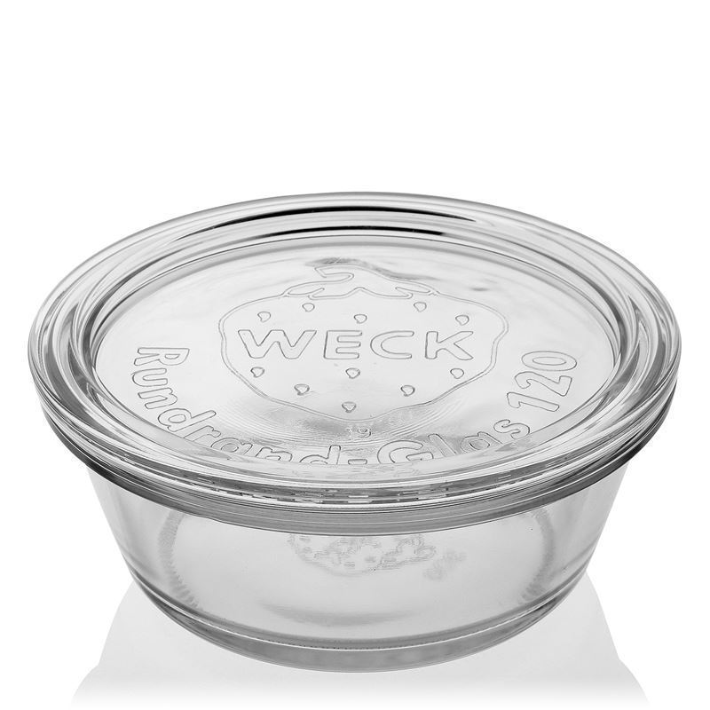 WECK glass lid round rim, for opening: RR120