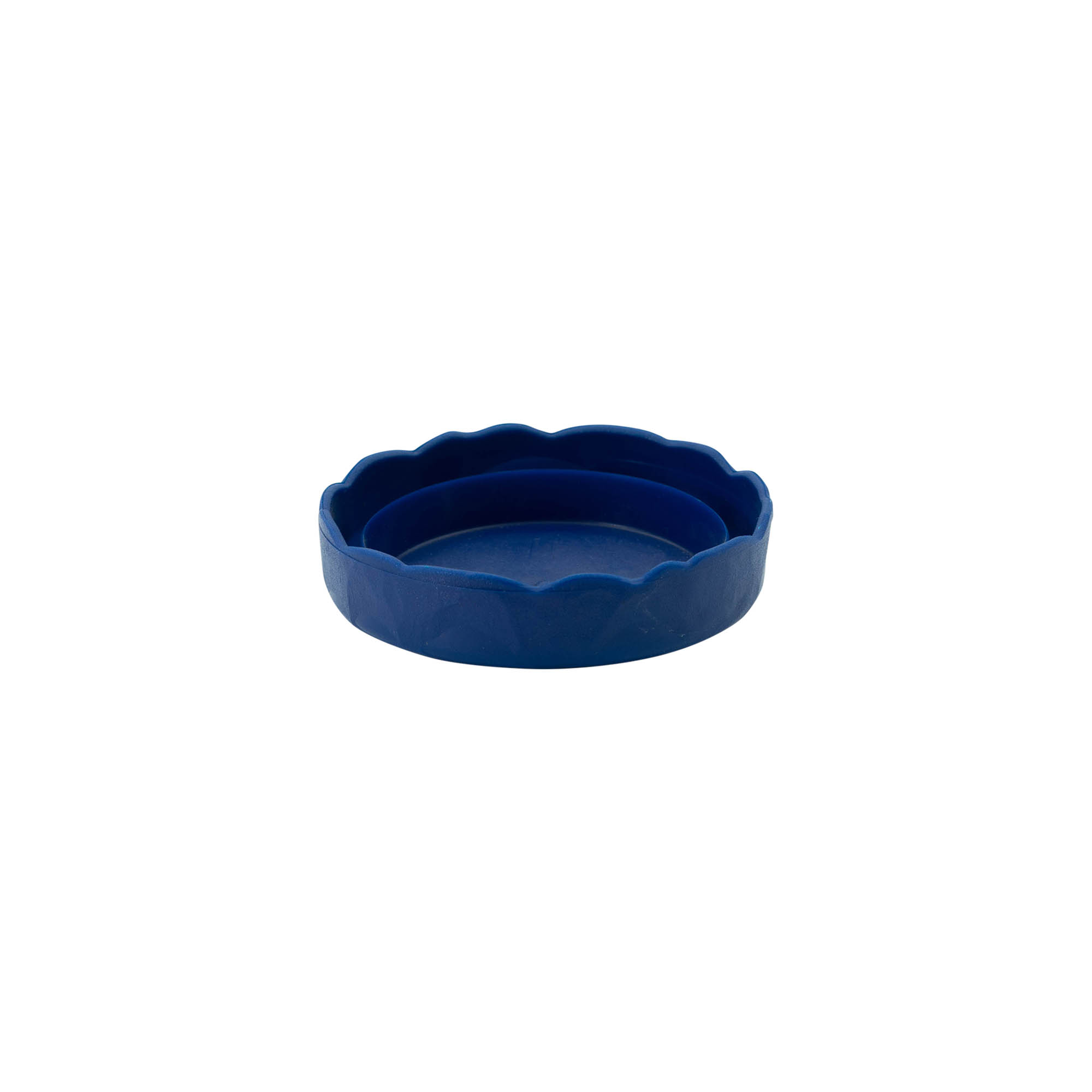 Slip lid for narrow-neck ceramic pot, HDPE plastic, blue Slip lid for narrow-neck ceramic pot, HDPE plastic, blue