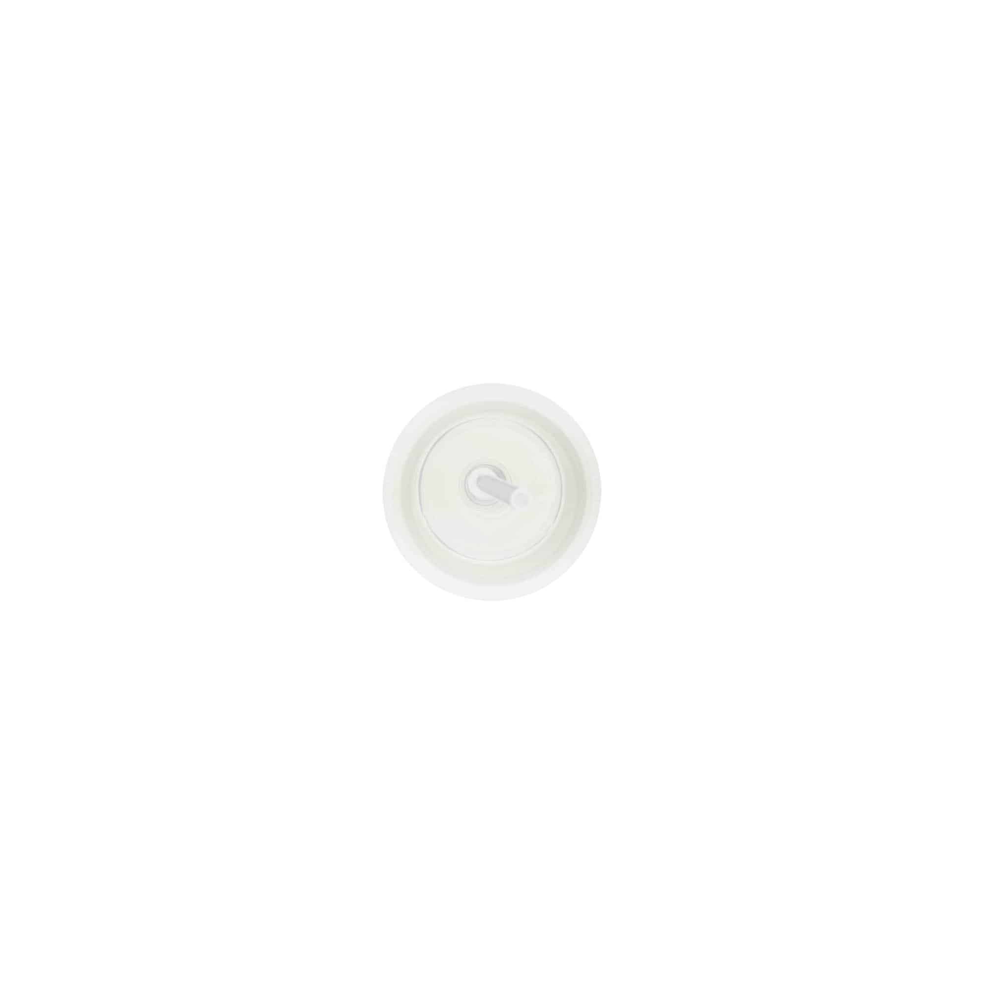 Dispenser 100 ml 'Foamer', PP plastic, white, for opening: screw cap Dispenser 100 ml 'Foamer', PP plastic, white, for opening: screw cap