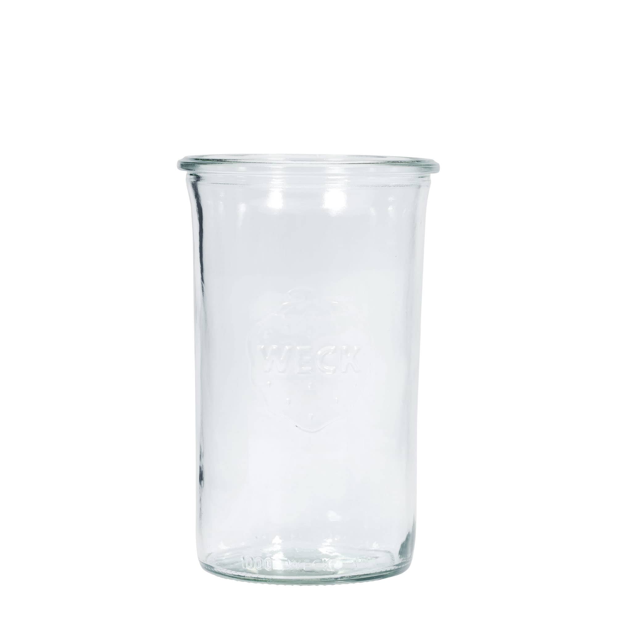 1,000 ml WECK inverted jar #, opening: round rim