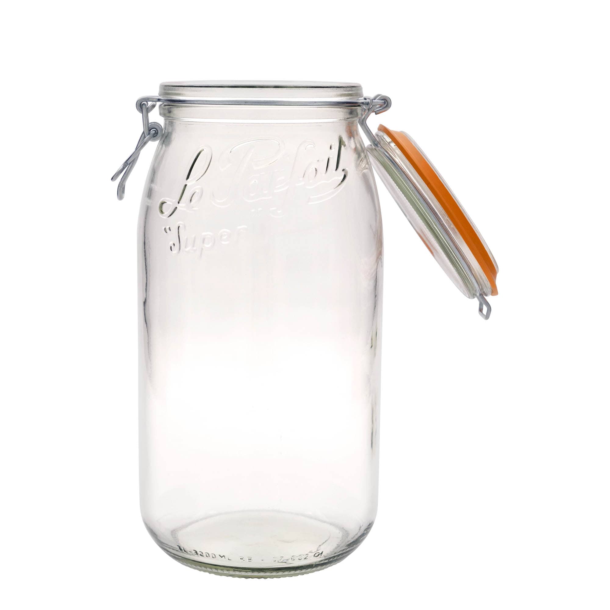3,000 ml wire bail jar ‘Le Parfait Super Bocal’, opening: wire bail closure