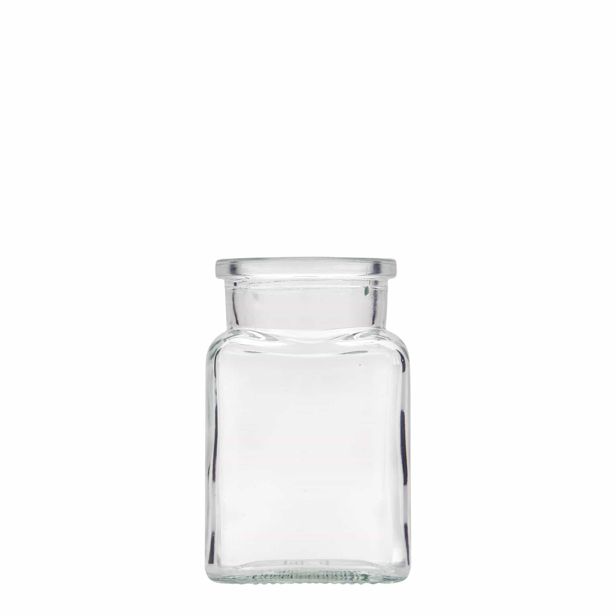 150 ml cork glass, square, opening: cork