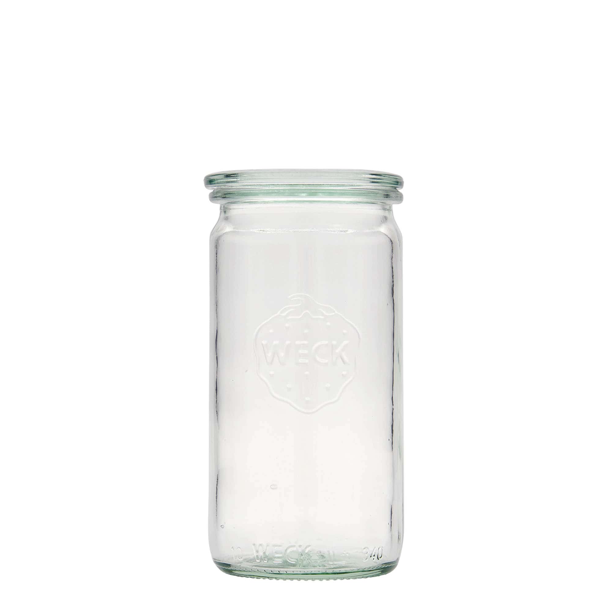 340 ml WECK cylinder glass, opening: round rim