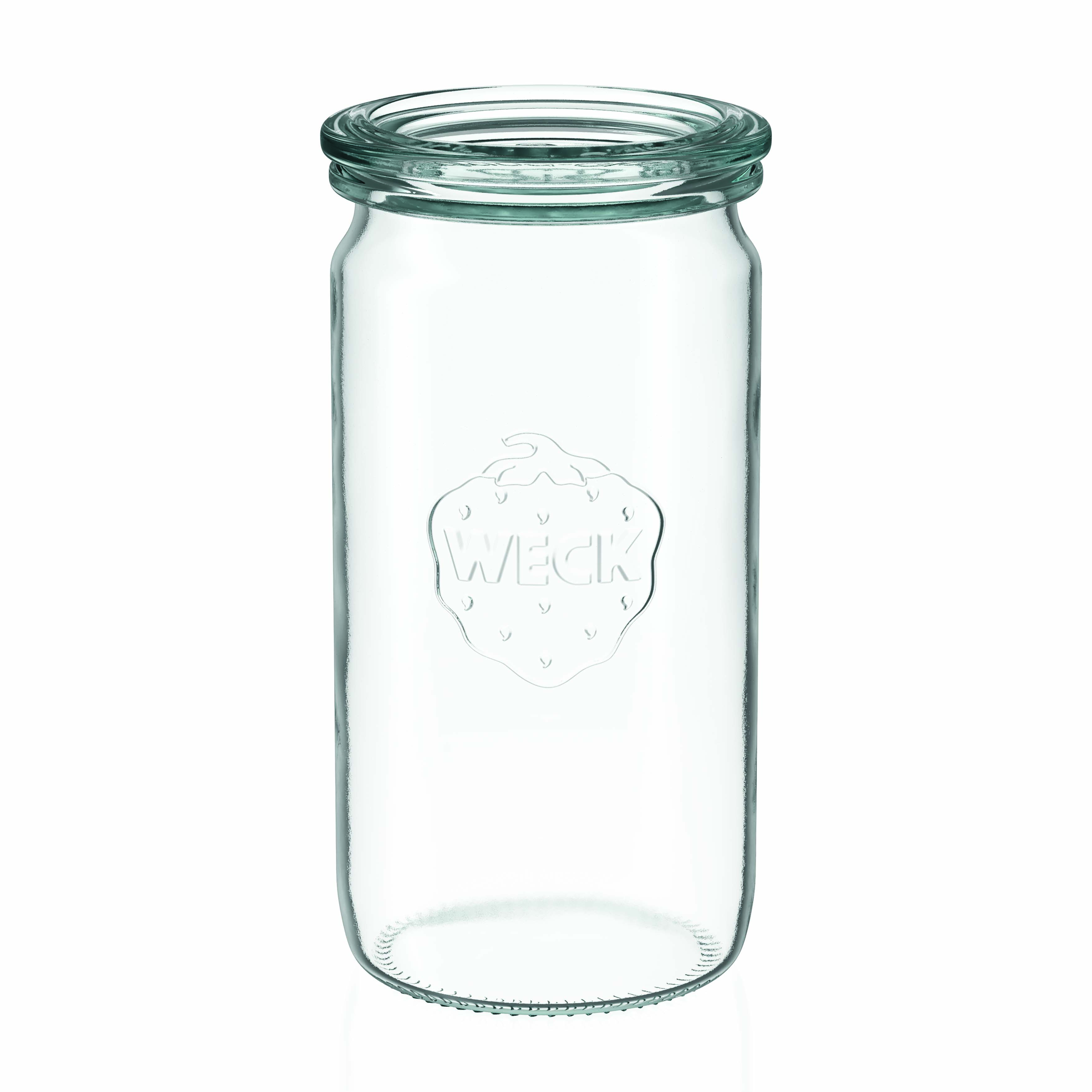 340 ml WECK cylinder glass, opening: round rim