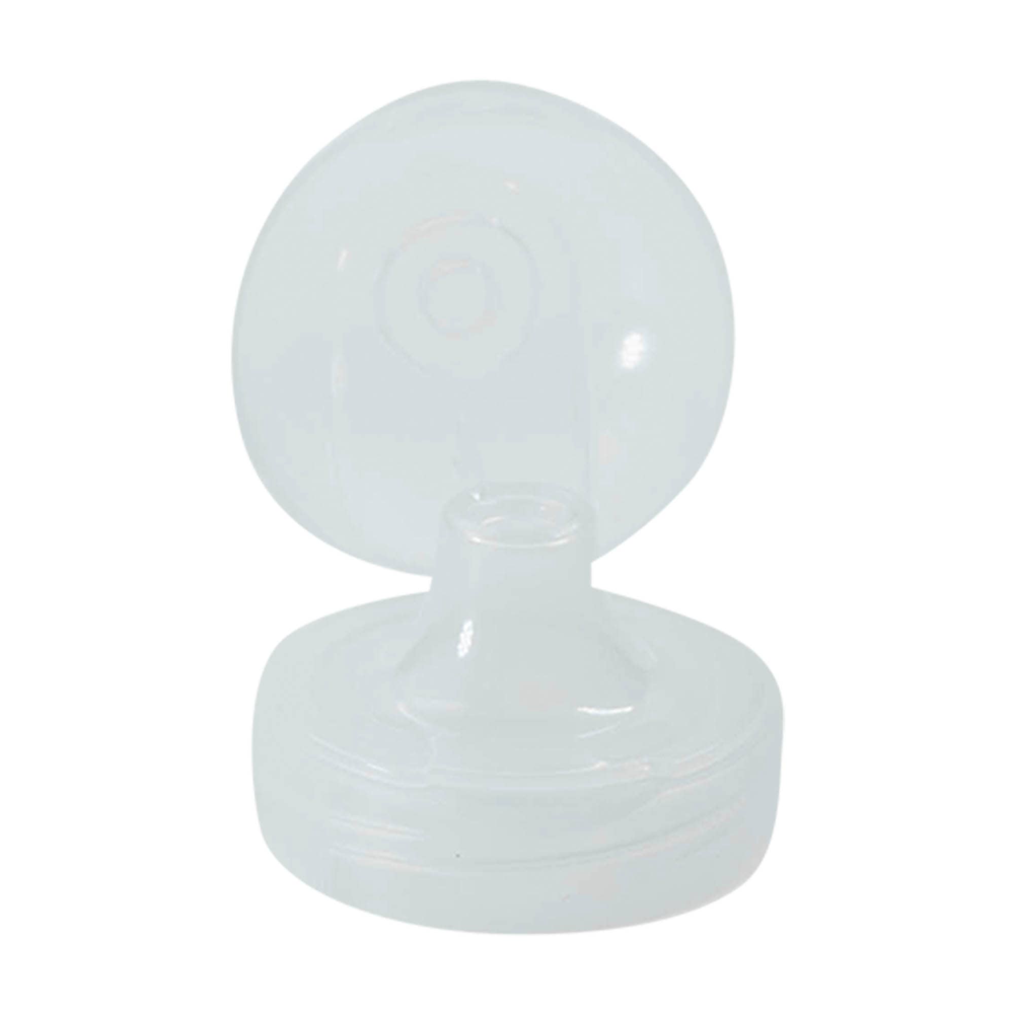 Screw cap with hinged flap Kavodrink, PP plastic, white Screw cap with hinged flap Kavodrink, PP plastic, white
