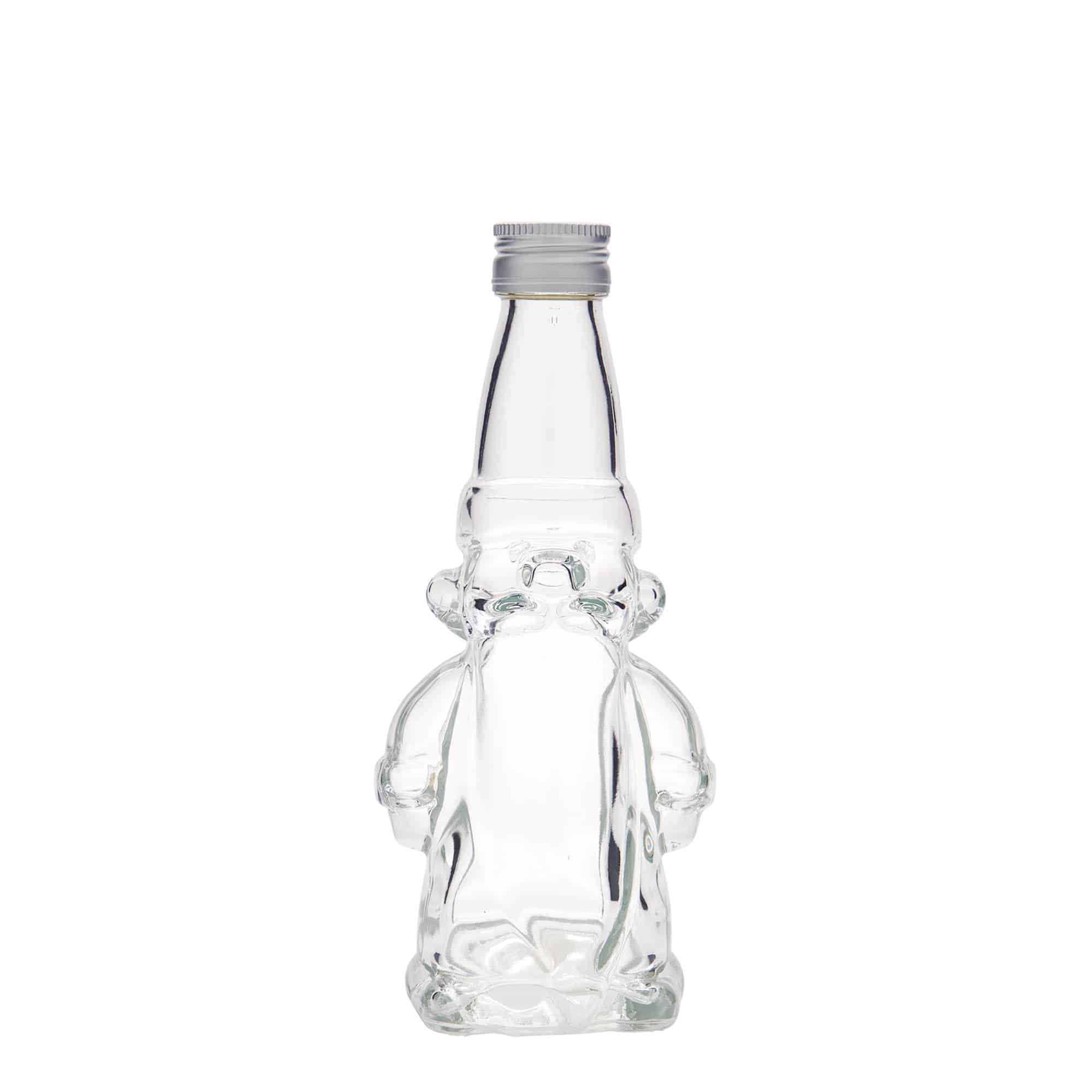 200 ml glass bottle 'Christmas elf', opening: PP 28