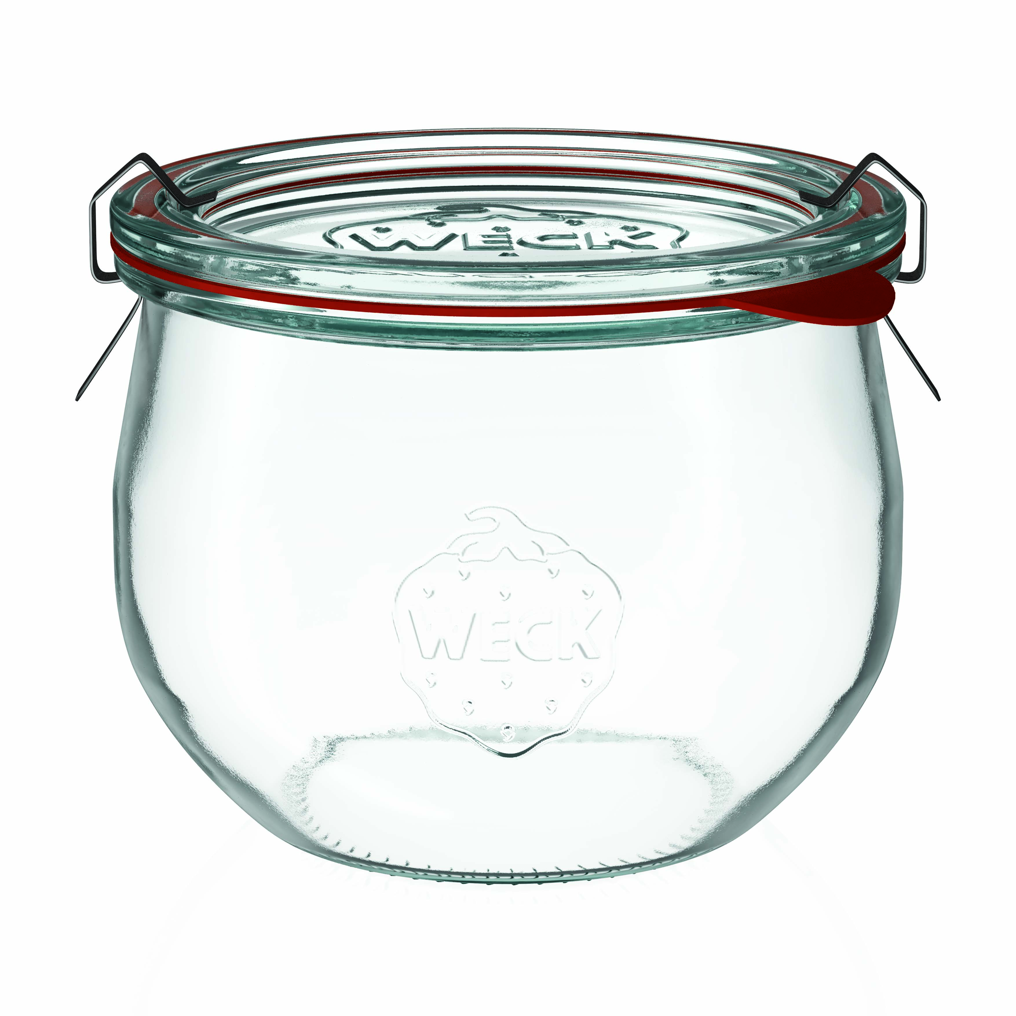 580 ml WECK tulip jar, opening: round rim