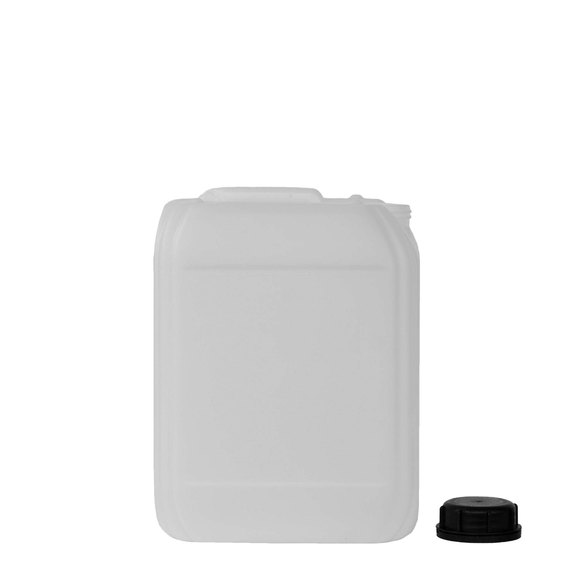 10 l canister, rectangular, HDPE plastic, natural, opening: ND 55
