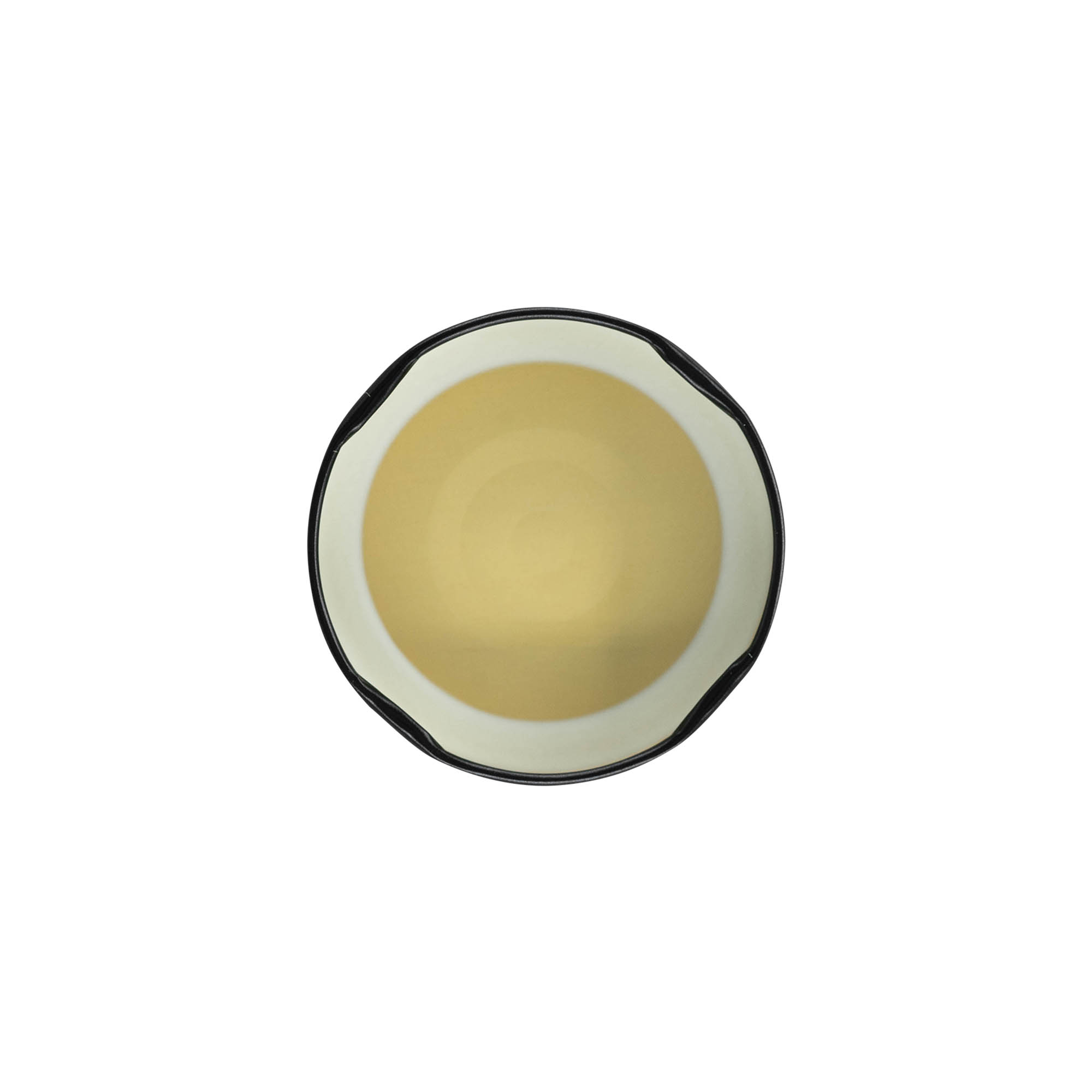 Deep twist-off closure, tinplate, black, for opening: Deep-TO 66 Deep twist-off closure, tinplate, black, for opening: Deep-TO 66