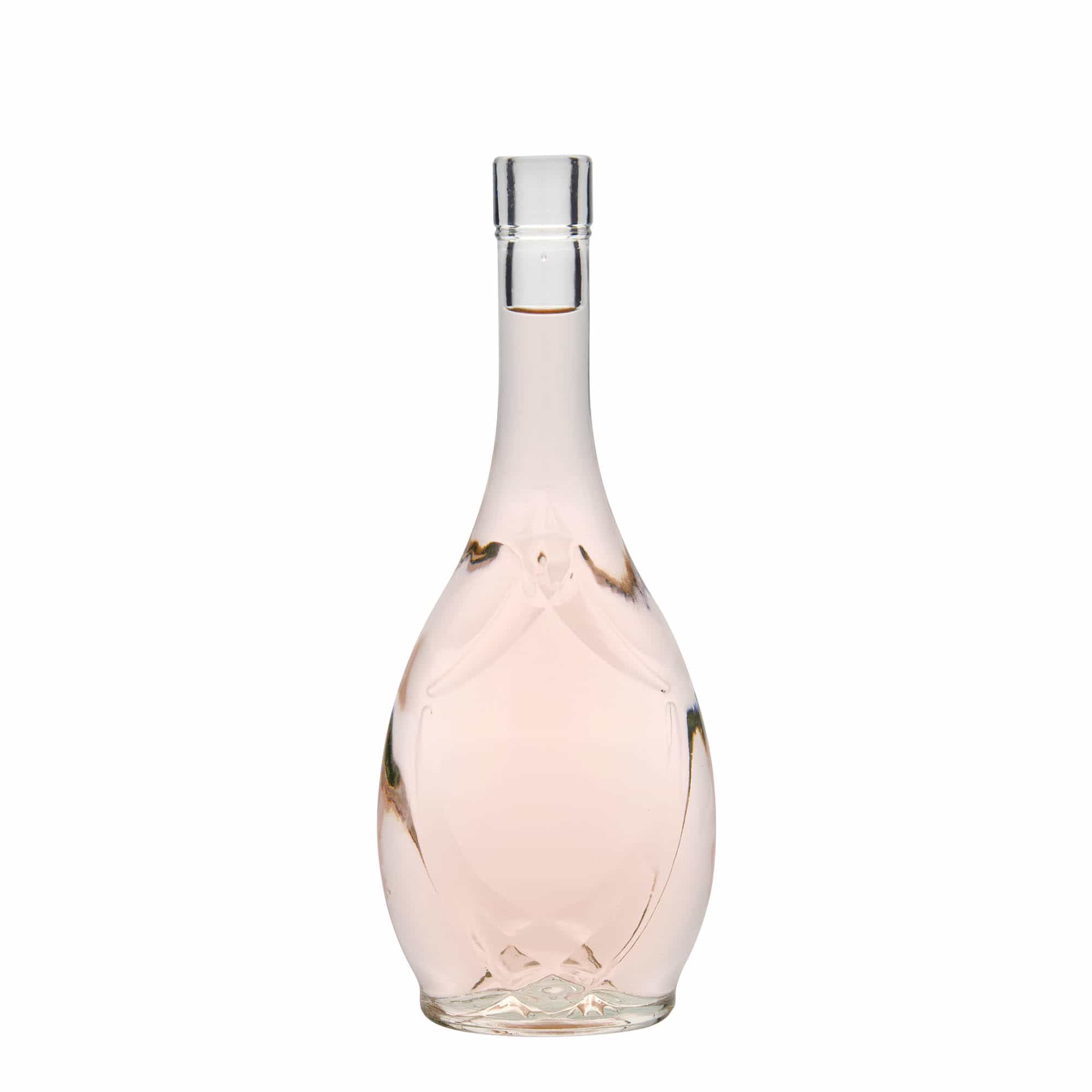 500 ml glass bottle 'Saragossa', oval, opening: cork 500 ml glass bottle 'Saragossa', oval, opening: cork