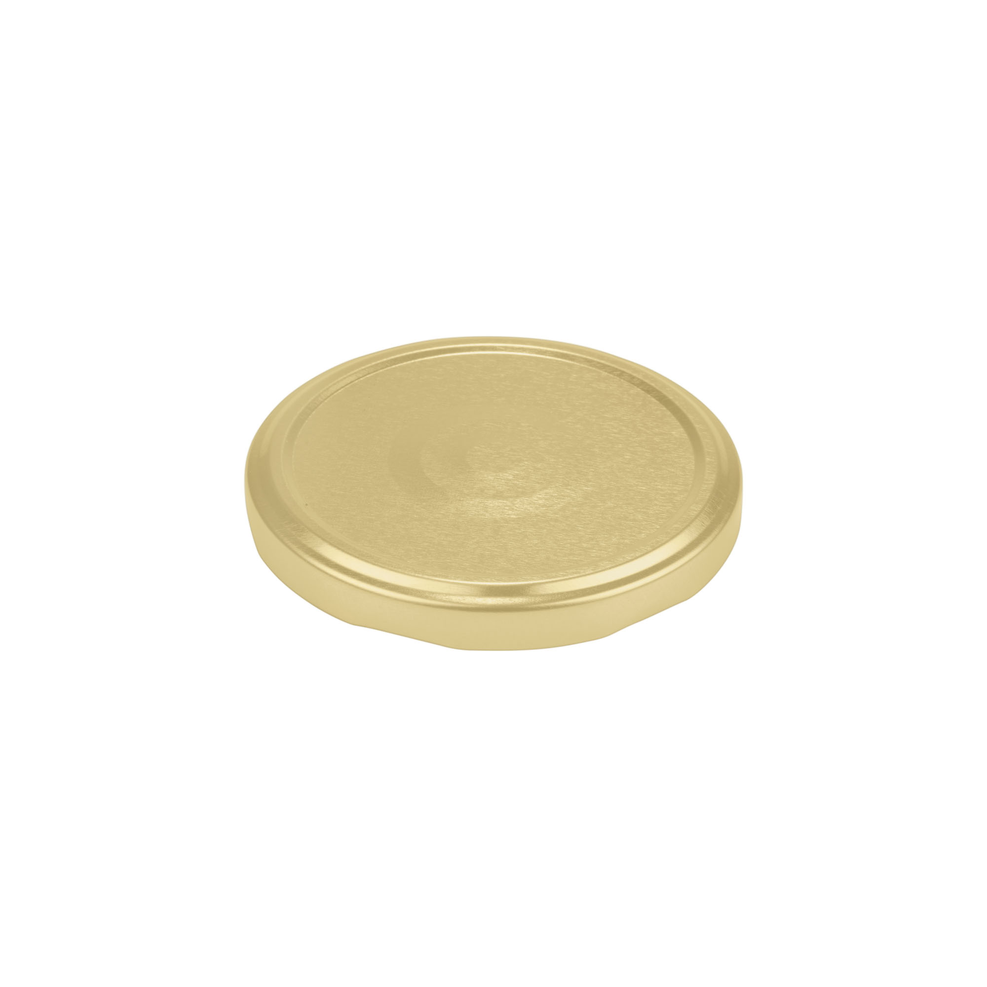 Twist-off lid, tinplate, gold, for opening: TO 82 Twist-off lid, tinplate, gold, for opening: TO 82