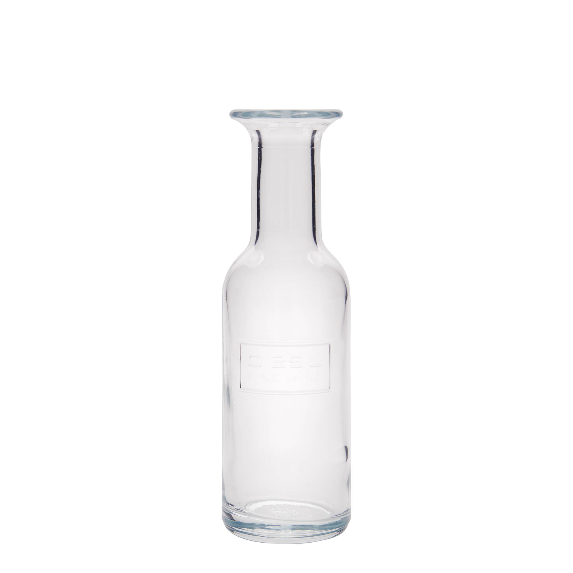 250 ml glass bottle ‘Optima Fine Wine’, opening: cork